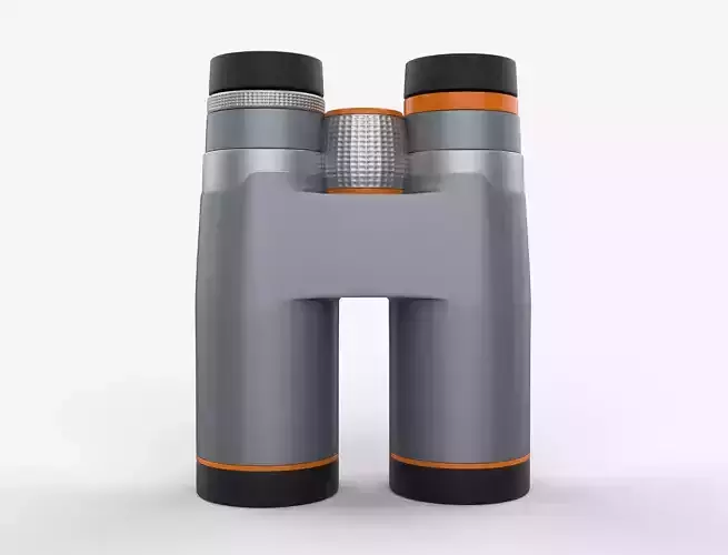 binocular Low-poly 3D model