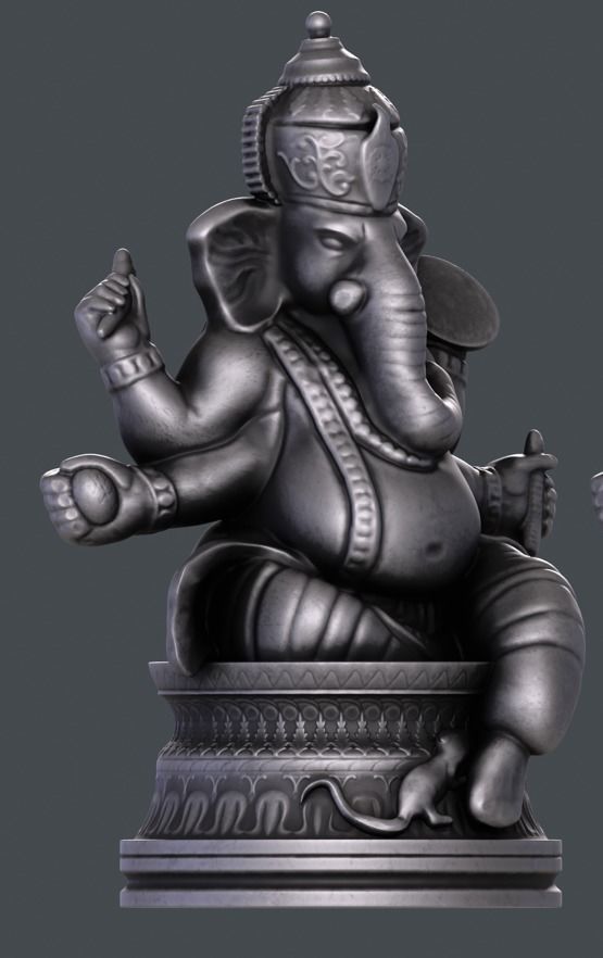 Ganesha 3D print model_3