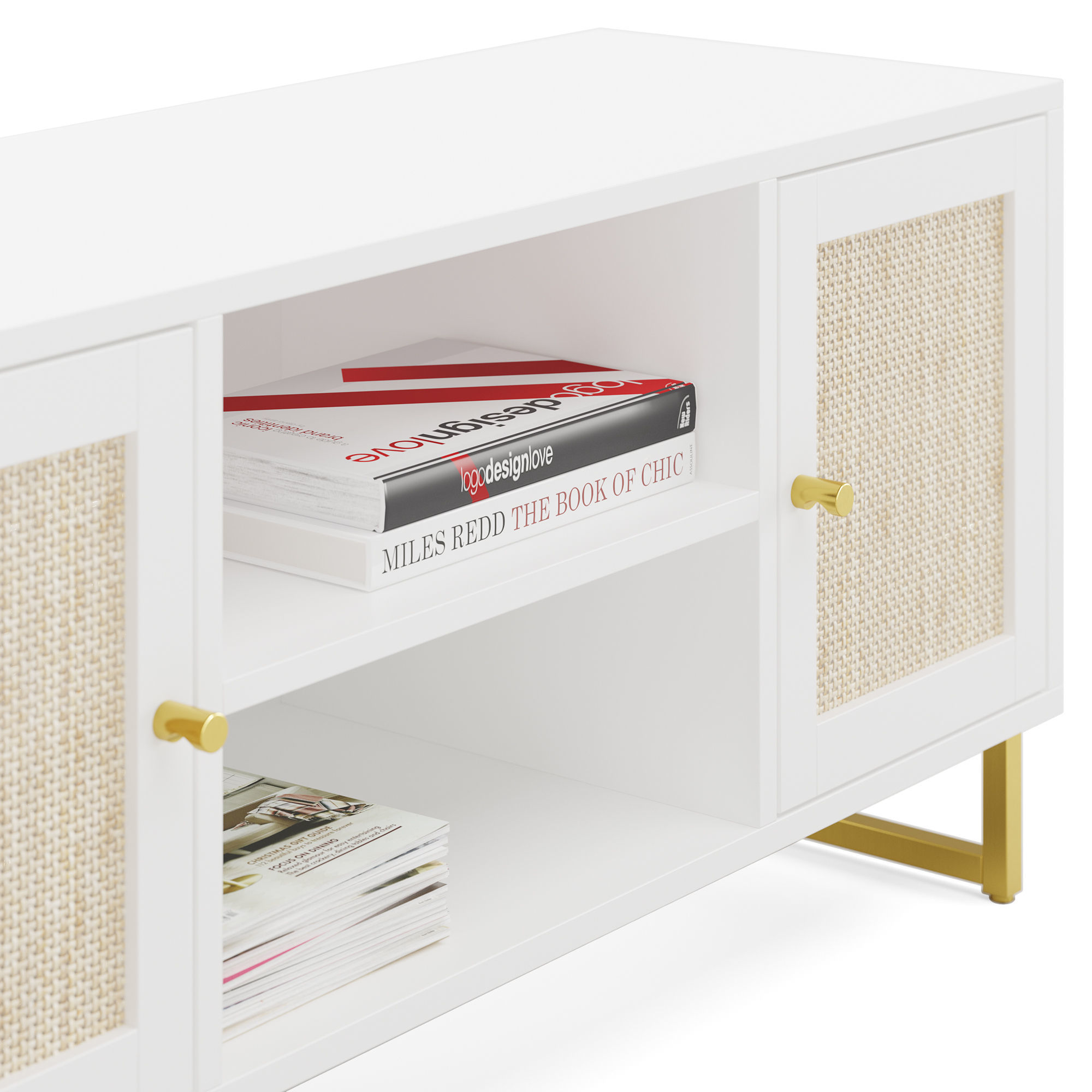 Nathan James Mina Modern TV Stand 3D model_3