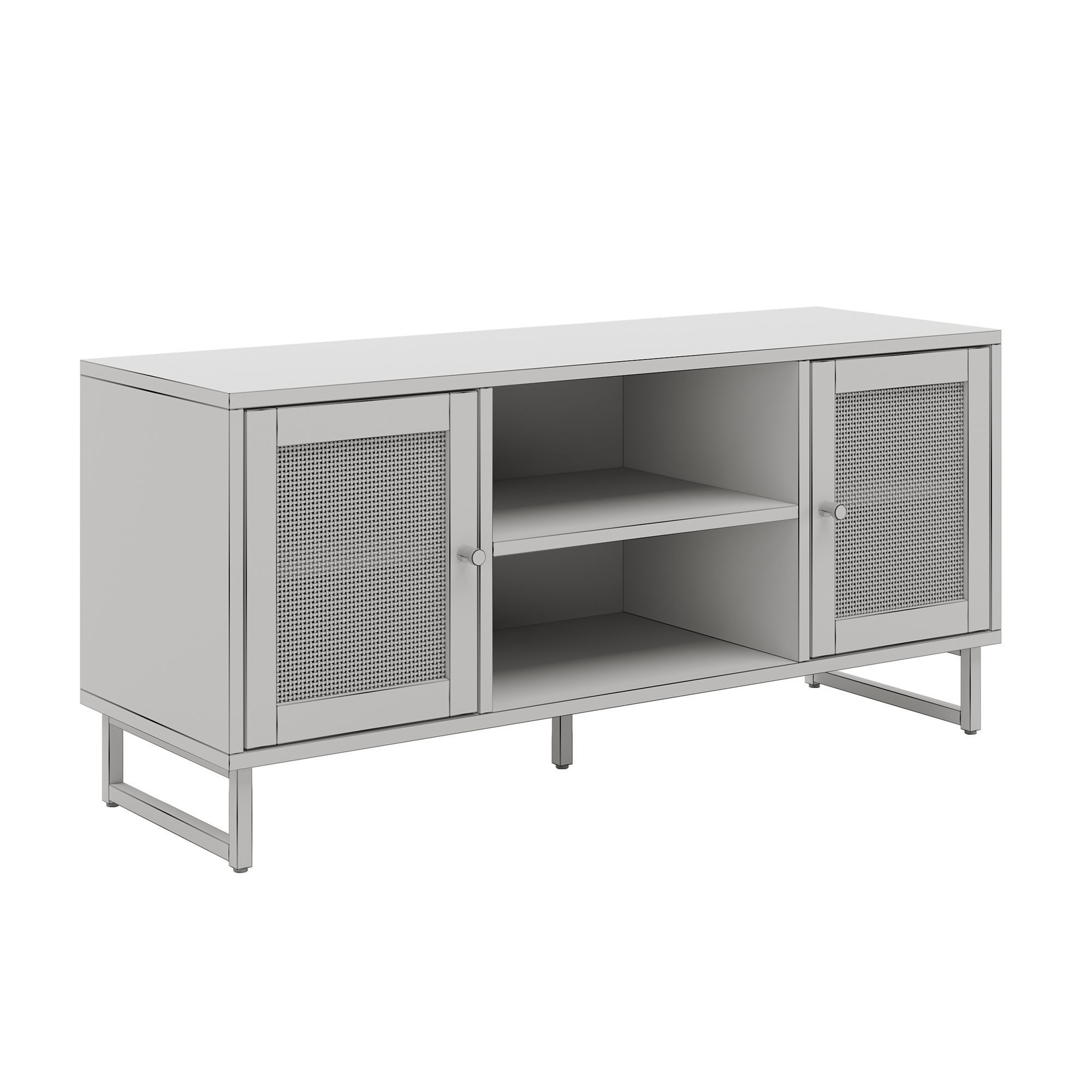 Nathan James Mina Modern TV Stand 3D model_4