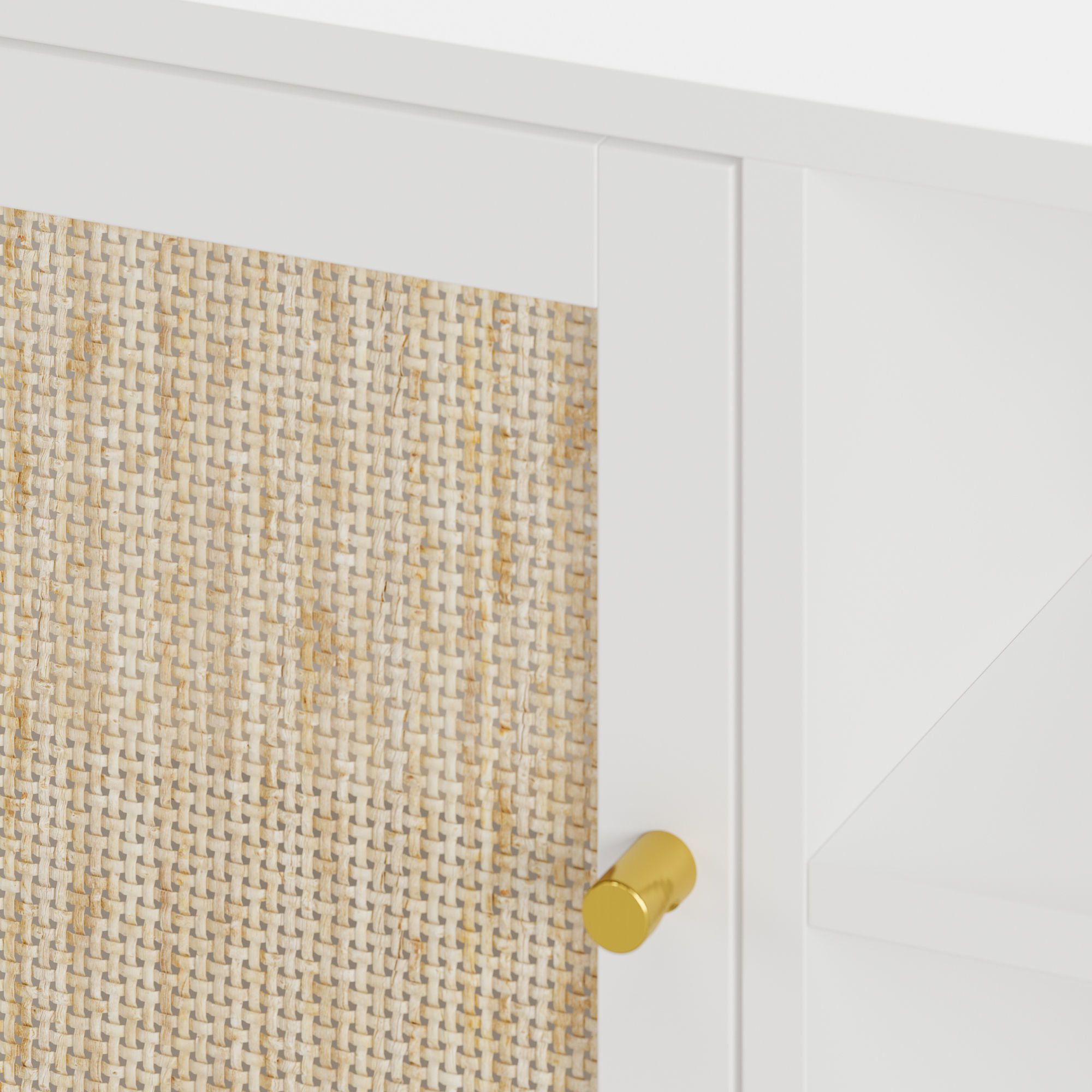 Nathan James Mina Modern TV Stand 3D model_2