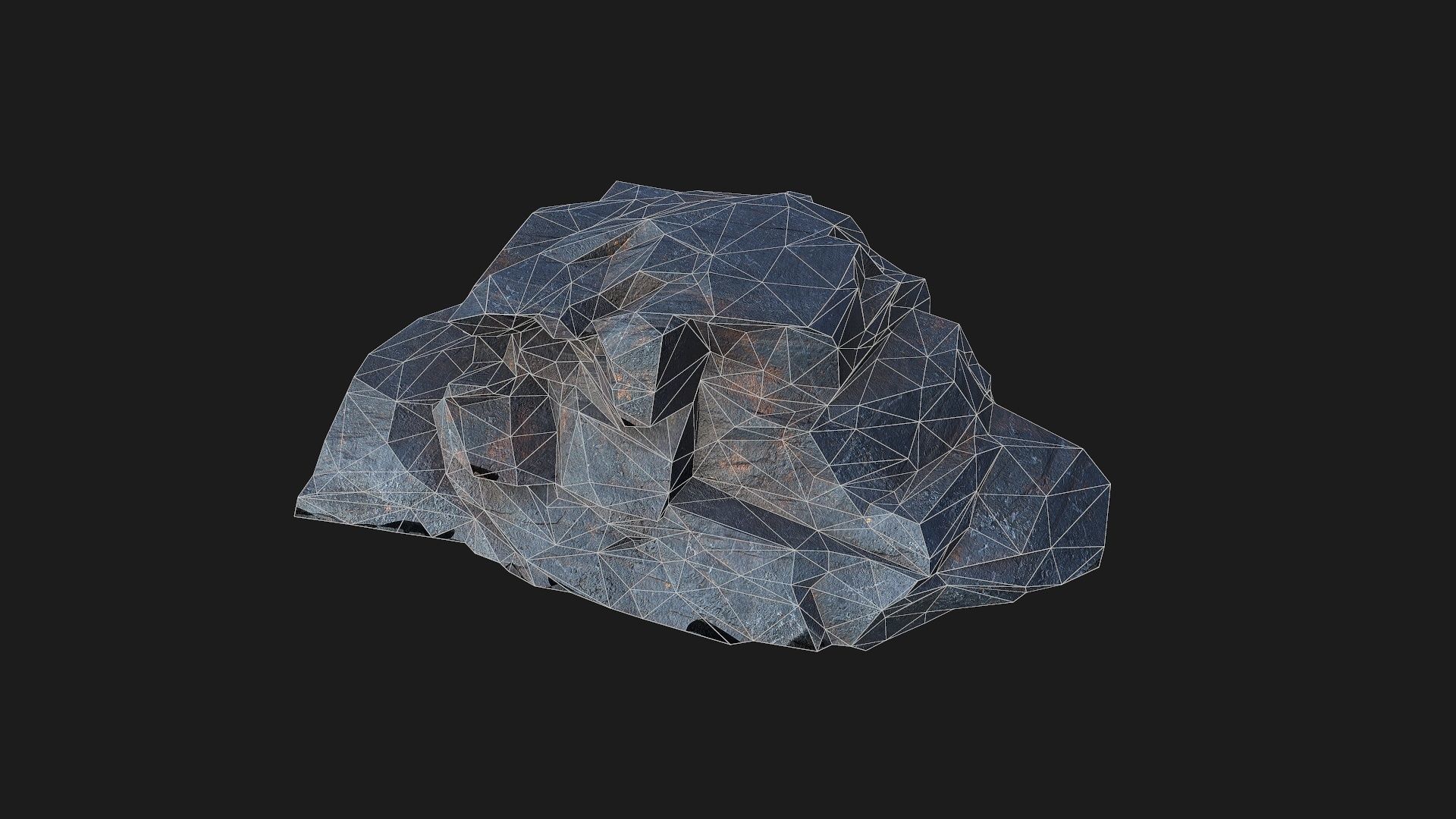 cliff rocks - 3D Models PBR Pack 07 Low-poly 3D model_18