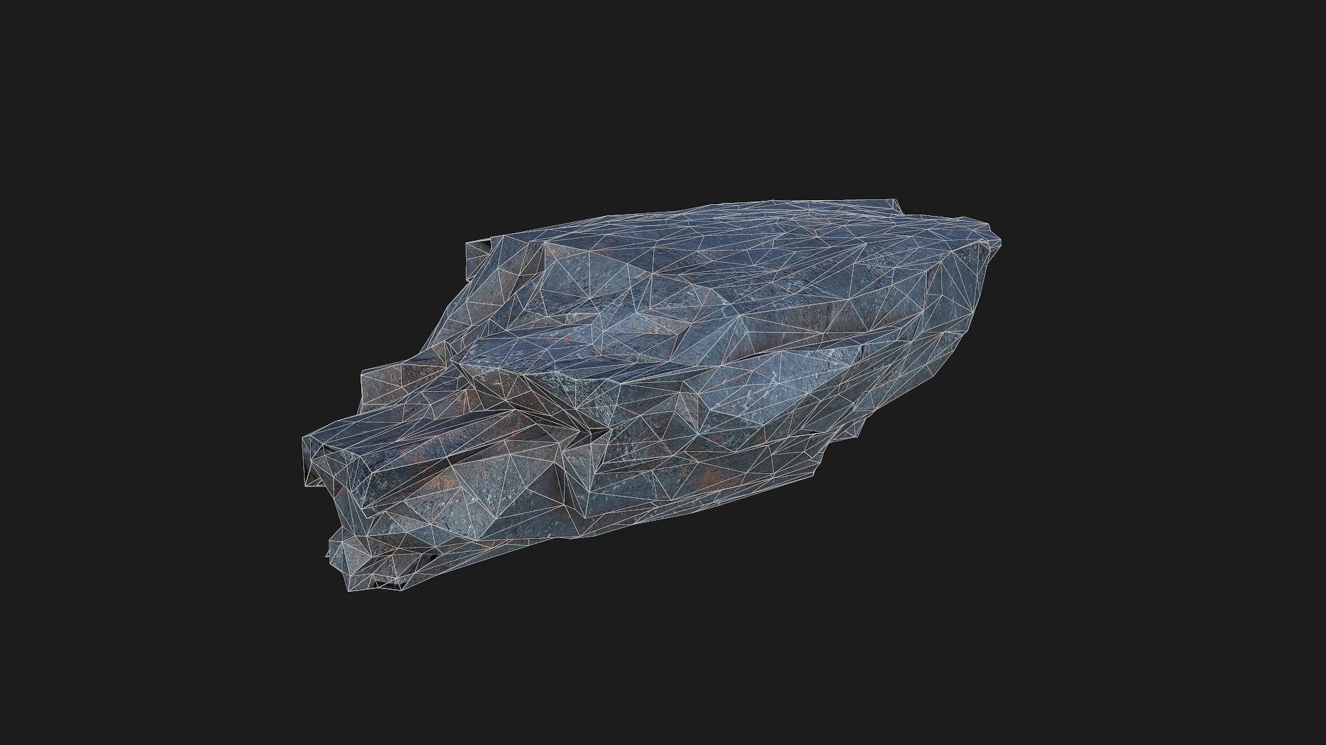 cliff rocks - 3D Models PBR Pack 07 Low-poly 3D model_12