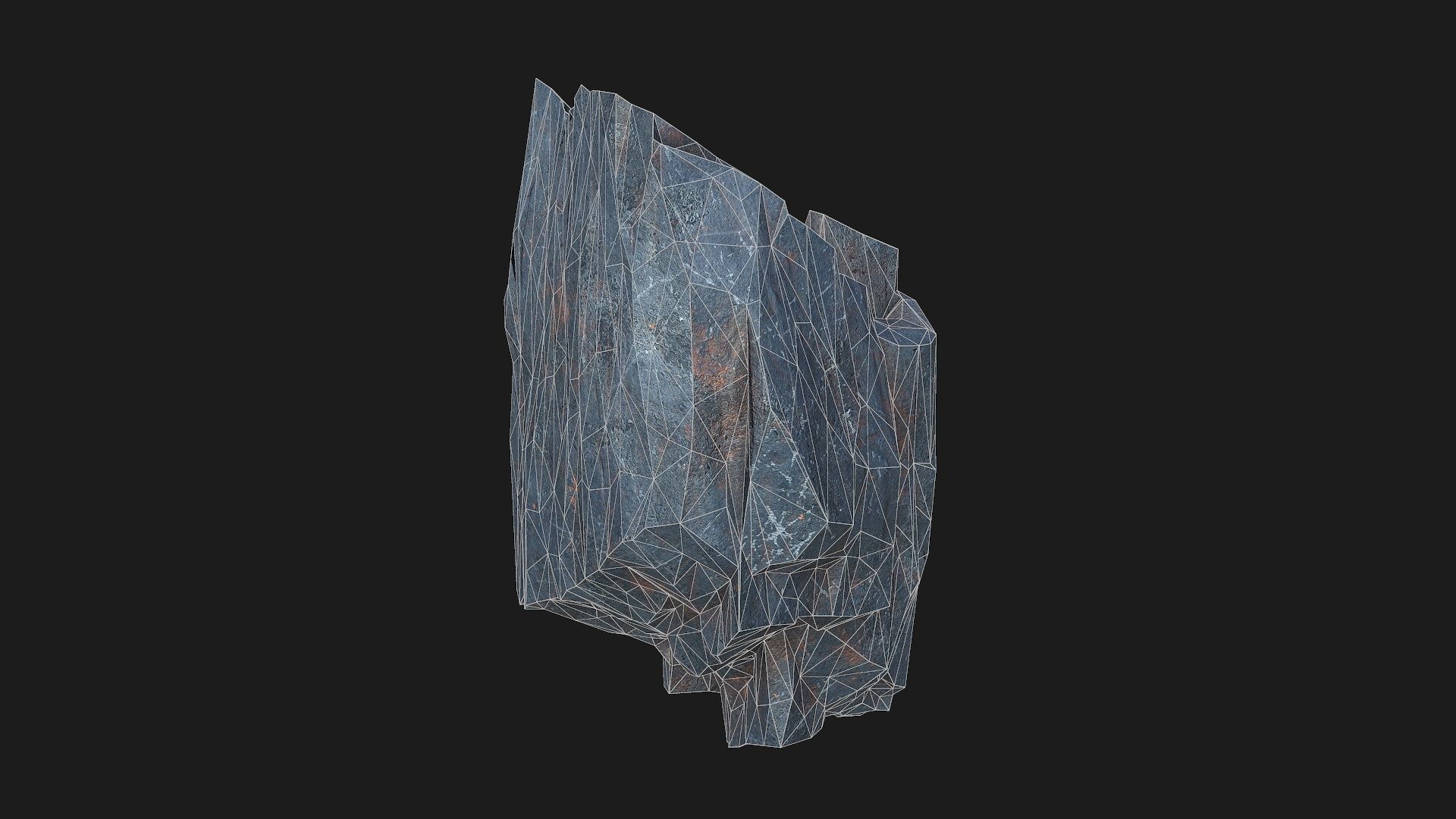 cliff rocks - 3D Models PBR Pack 07 Low-poly 3D model_14