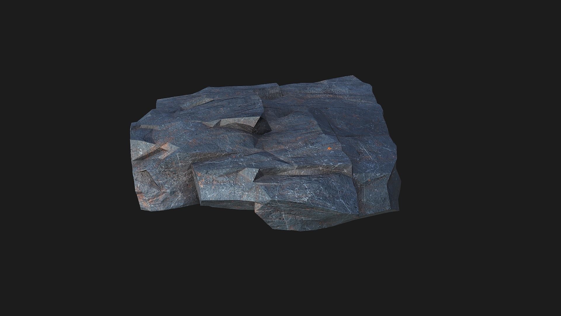 cliff rocks - 3D Models PBR Pack 07 Low-poly 3D model_19