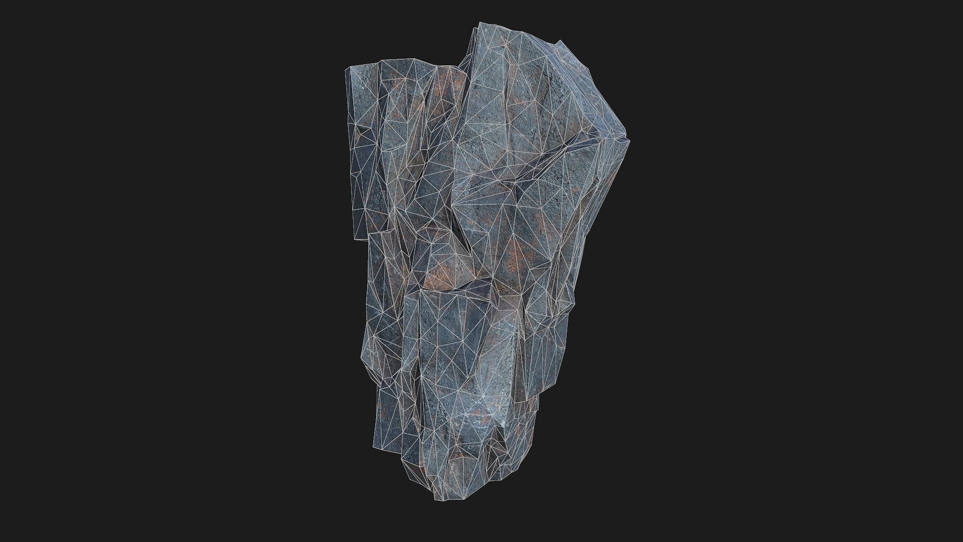 cliff rocks - 3D Models PBR Pack 07 Low-poly 3D model_10