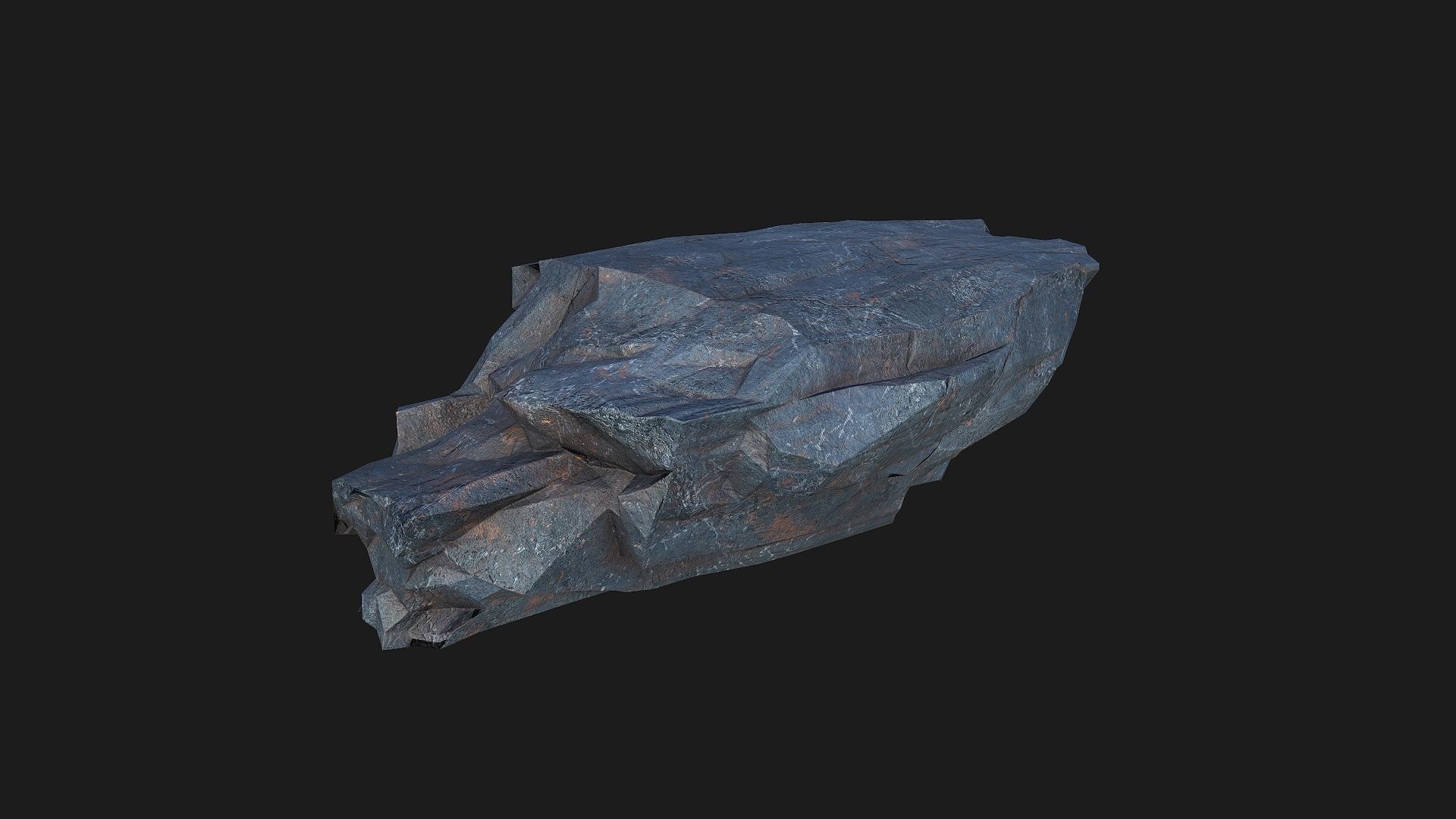 cliff rocks - 3D Models PBR Pack 07 Low-poly 3D model_11
