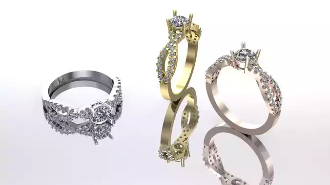 engagement ring infinity