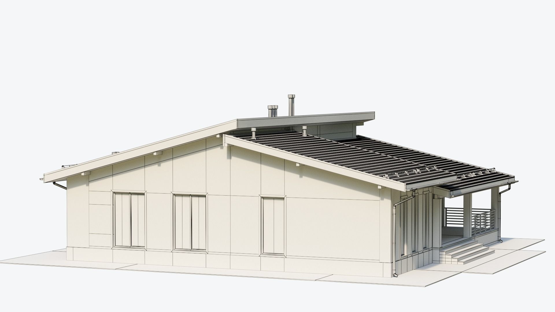 Residential  House 17 3D model_17