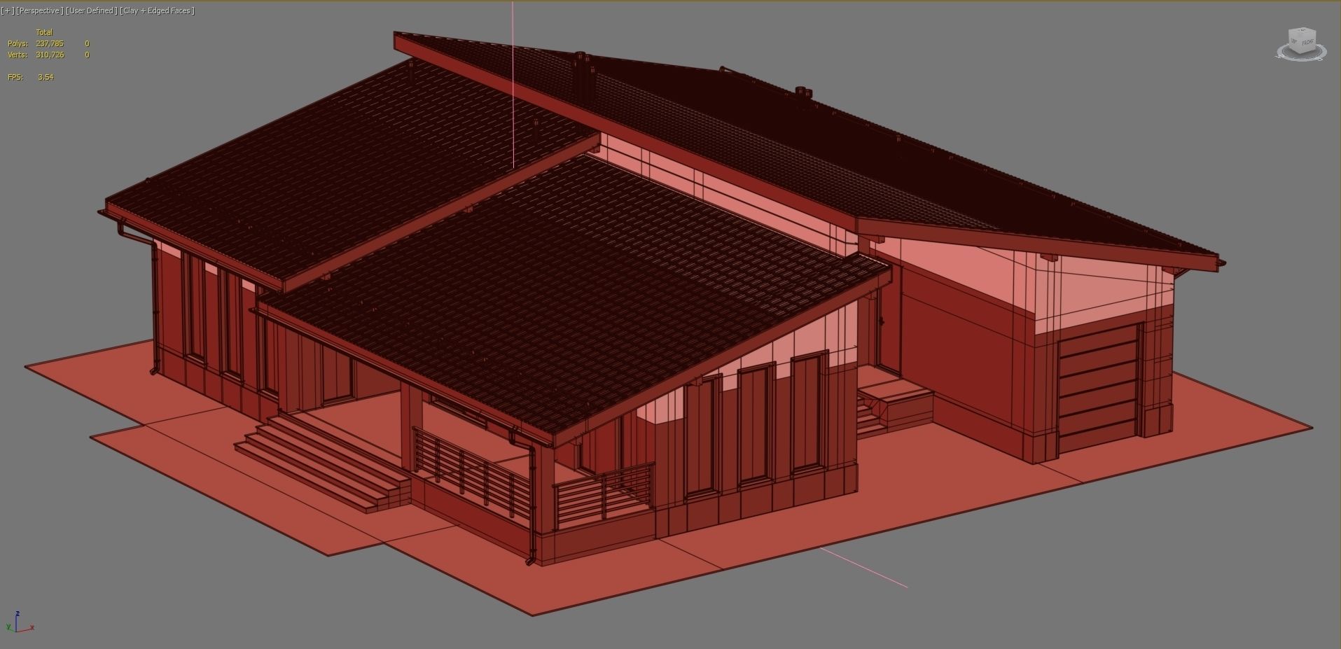 Residential  House 17 3D model_29
