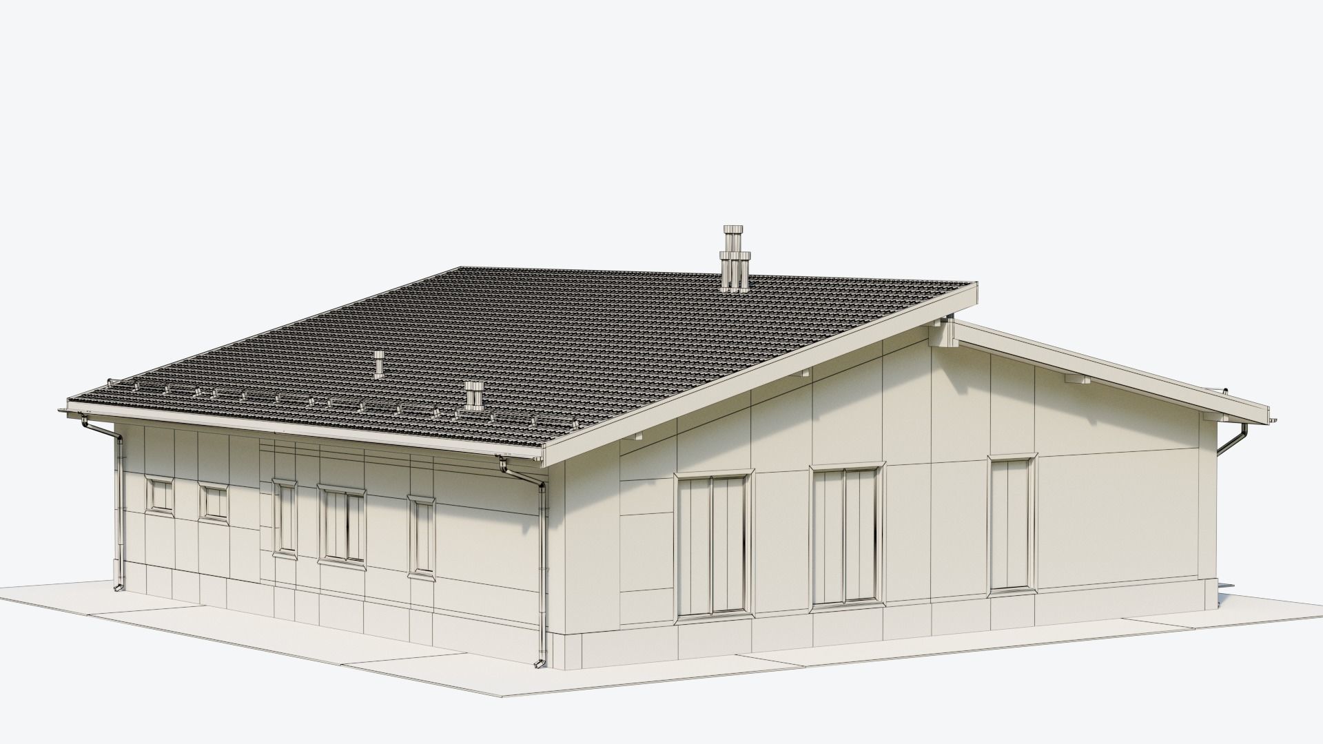 Residential  House 17 3D model_19