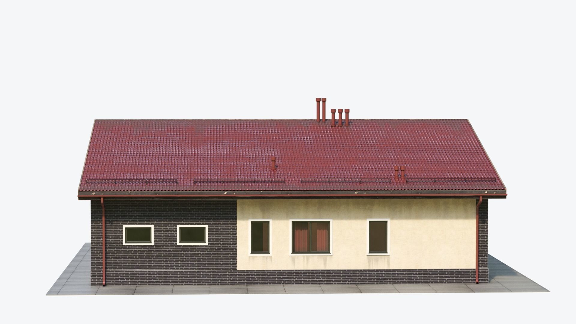 Residential  House 17 3D model_9