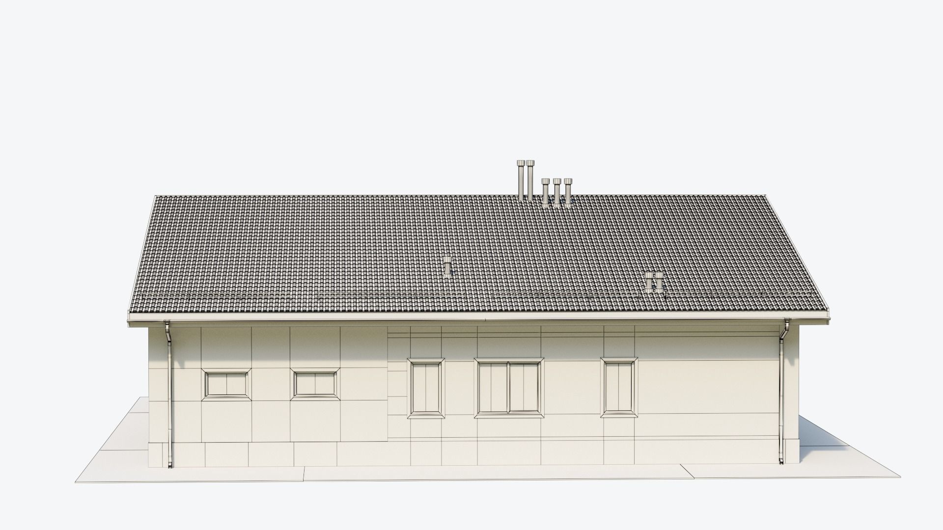 Residential  House 17 3D model_21