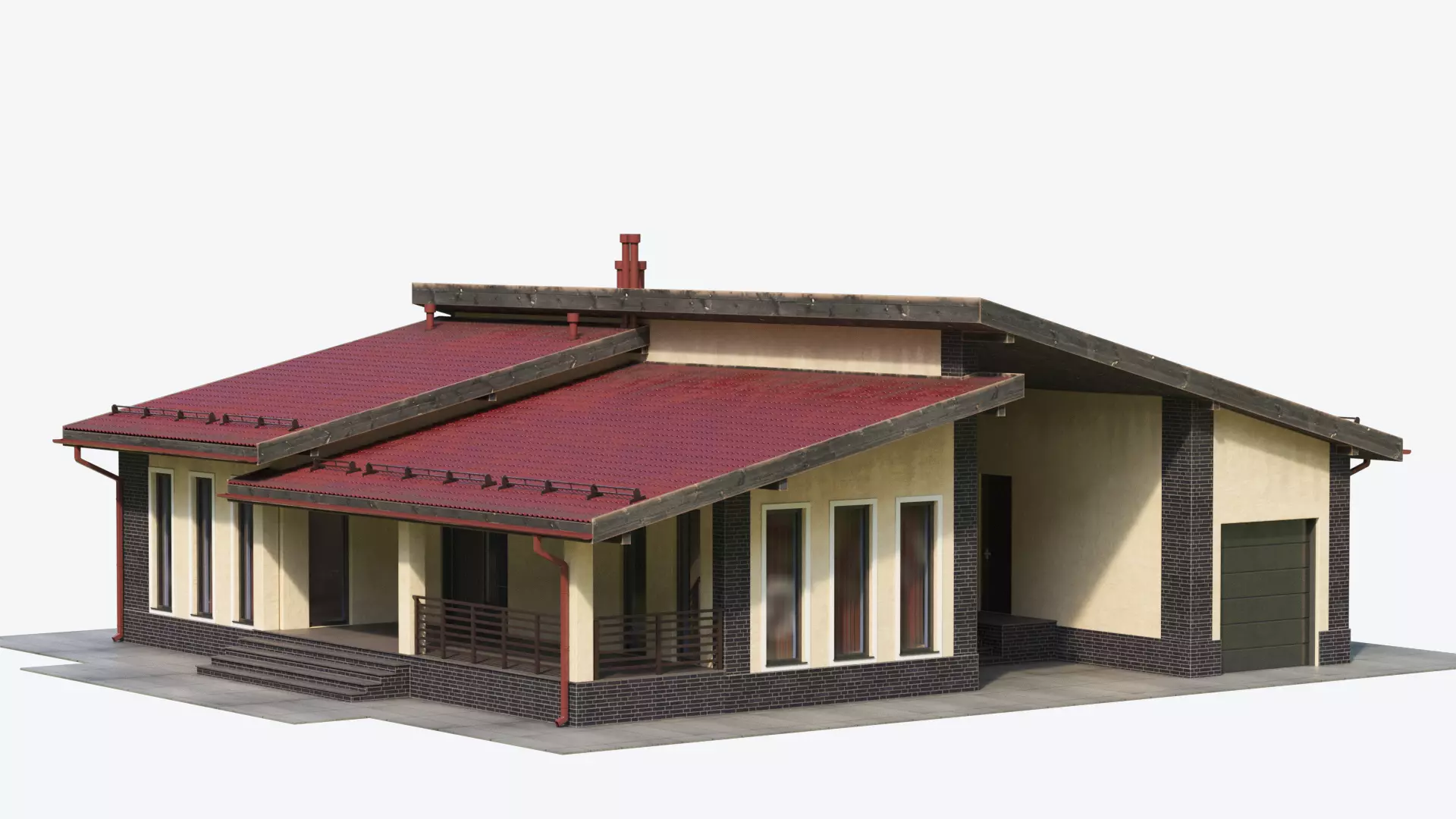 Residential  House 17 3D model_0