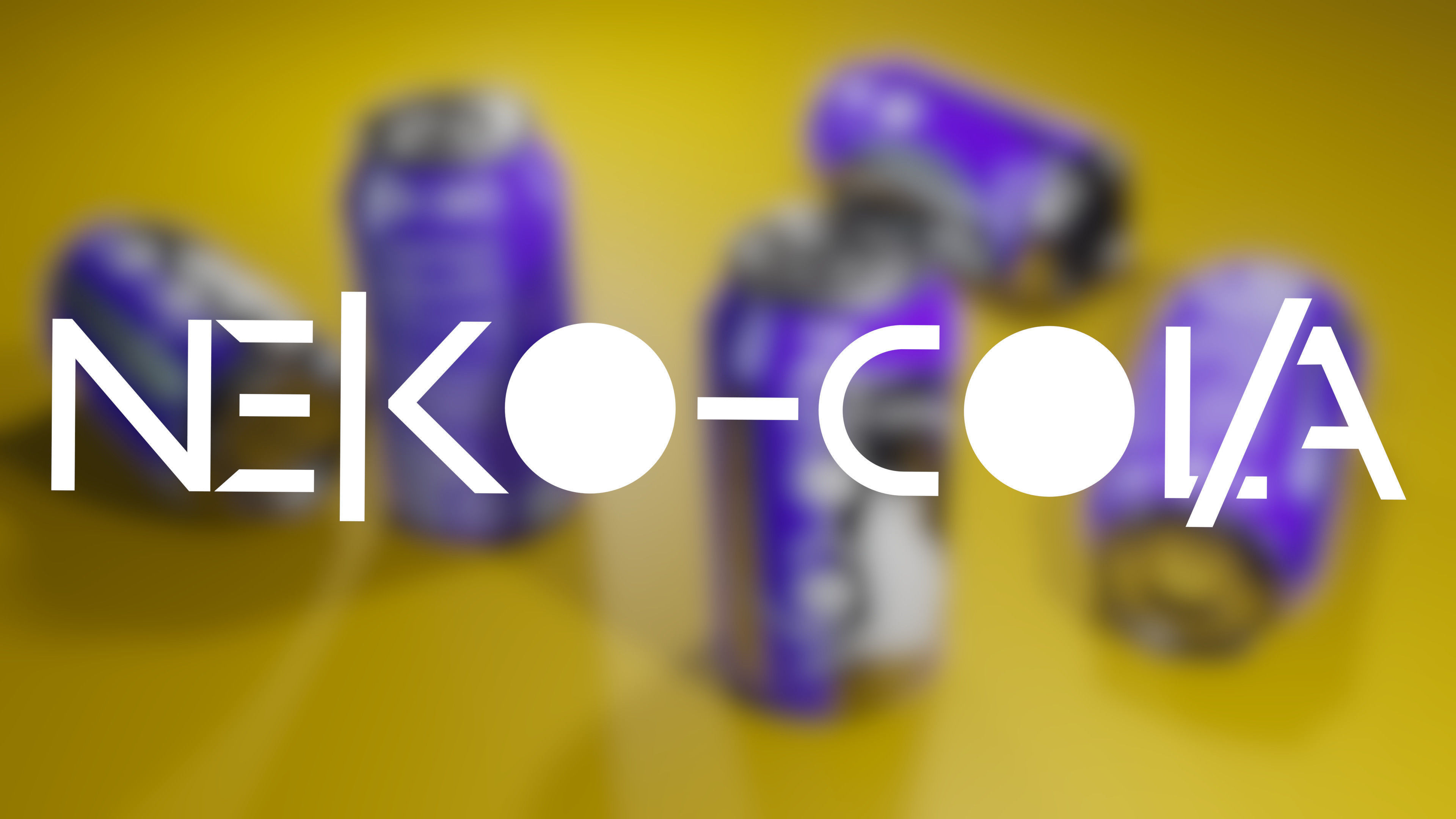 Soda Cans and vendind machine fictional brand Low-poly 3D model_17