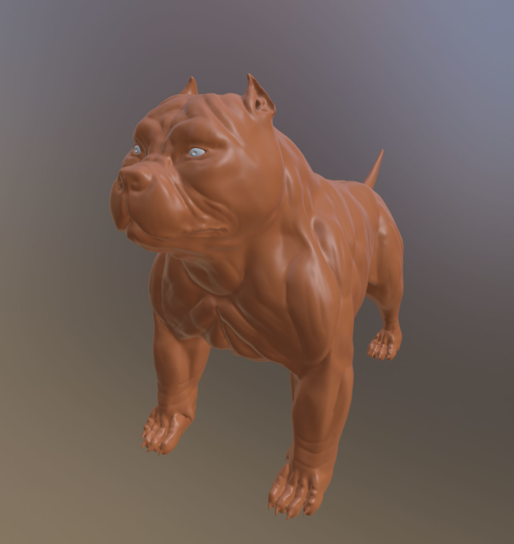 American Bully 3D print model_2