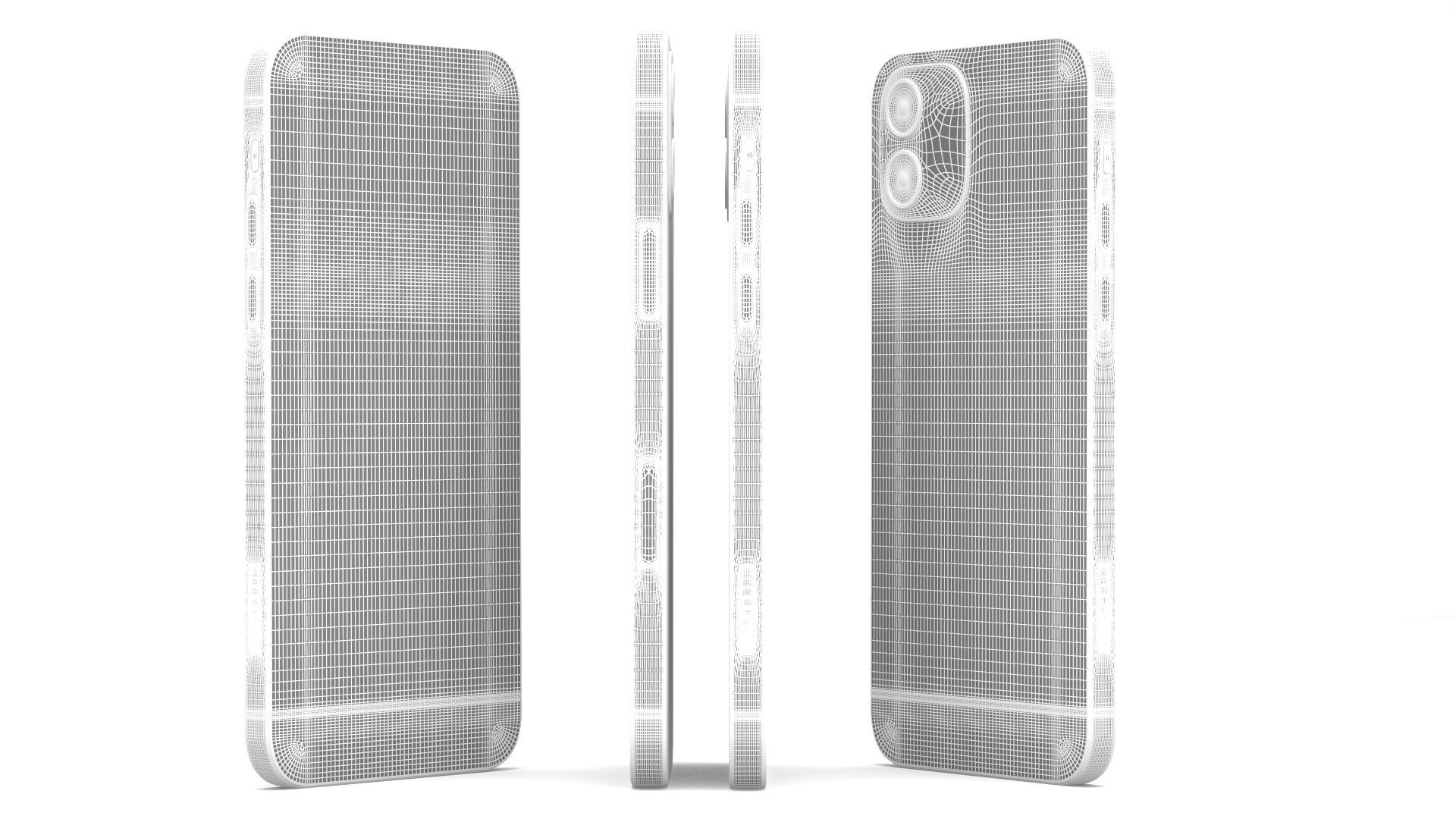 Apple iPhone 12 Black 3D model_14