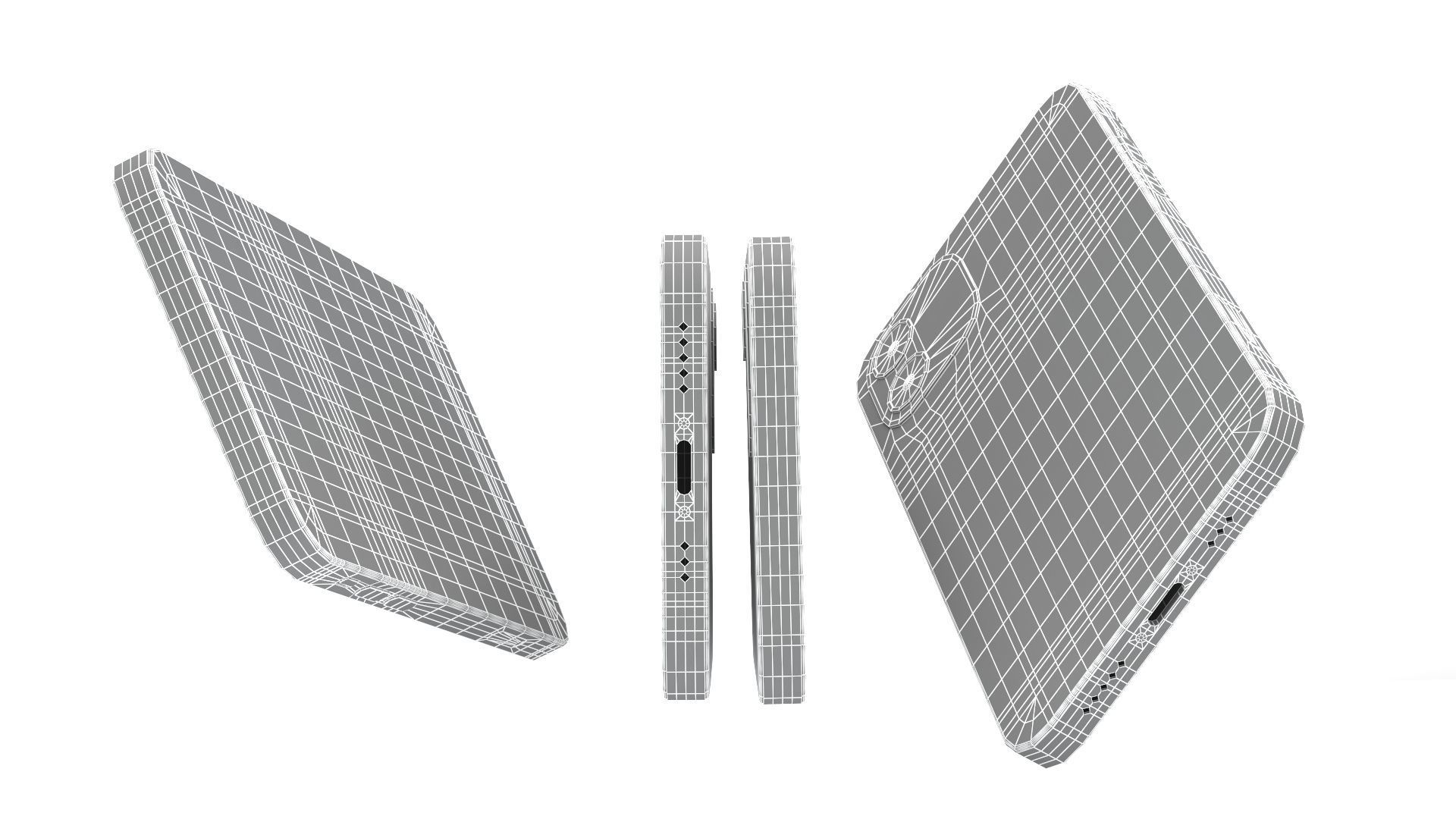 Apple iPhone 12 Black 3D model_15