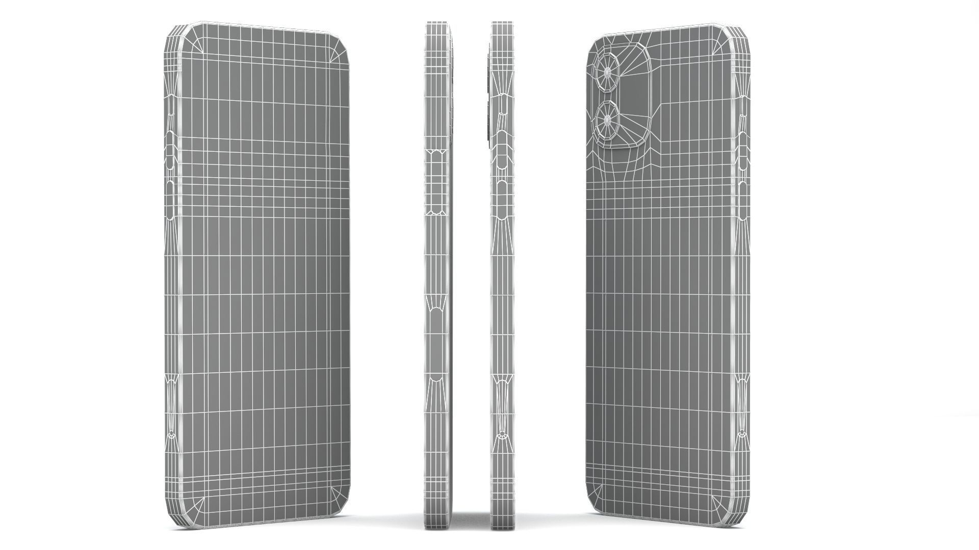 Apple iPhone 12 Black 3D model_13