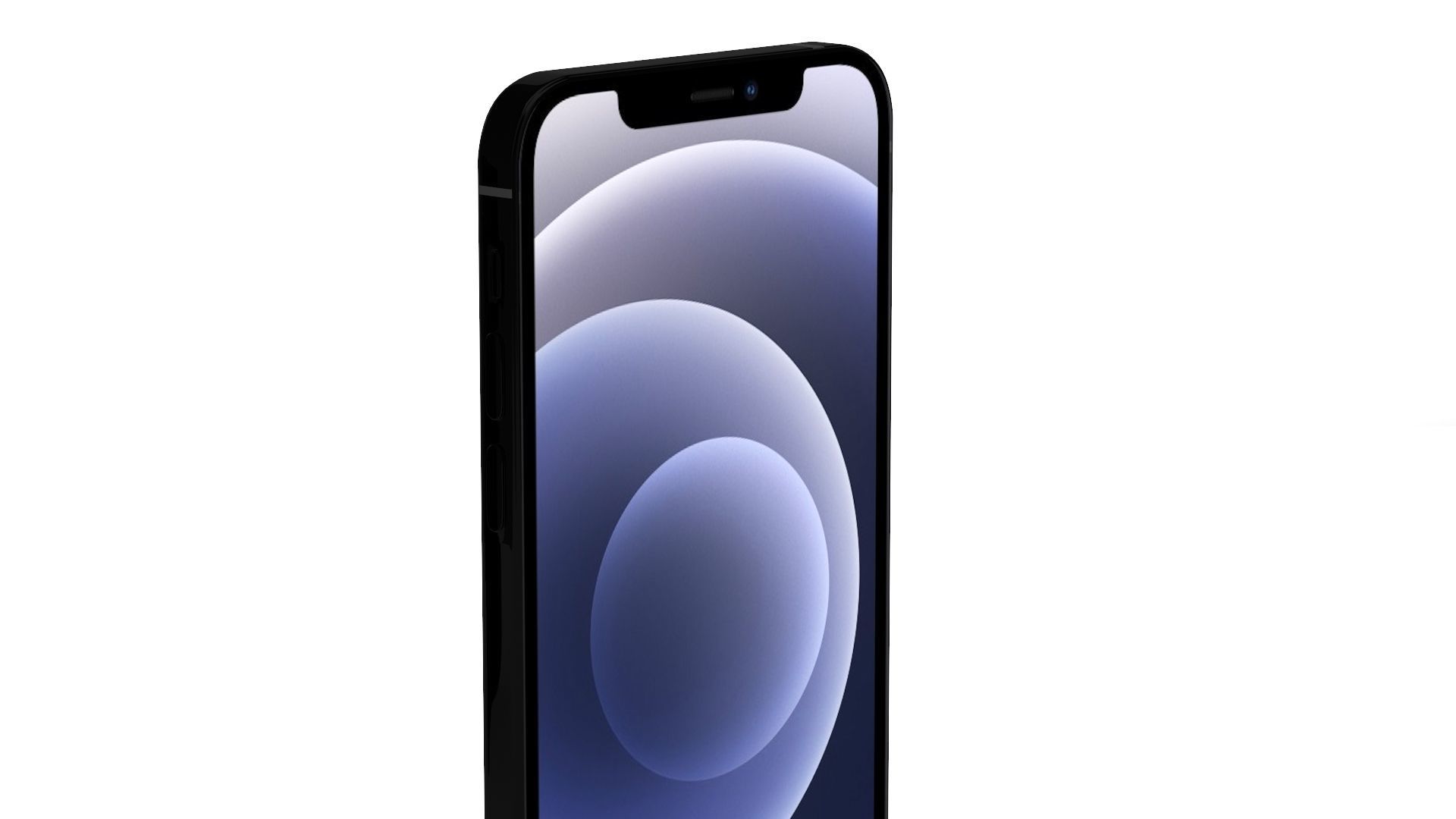 Apple iPhone 12 Black 3D model_4