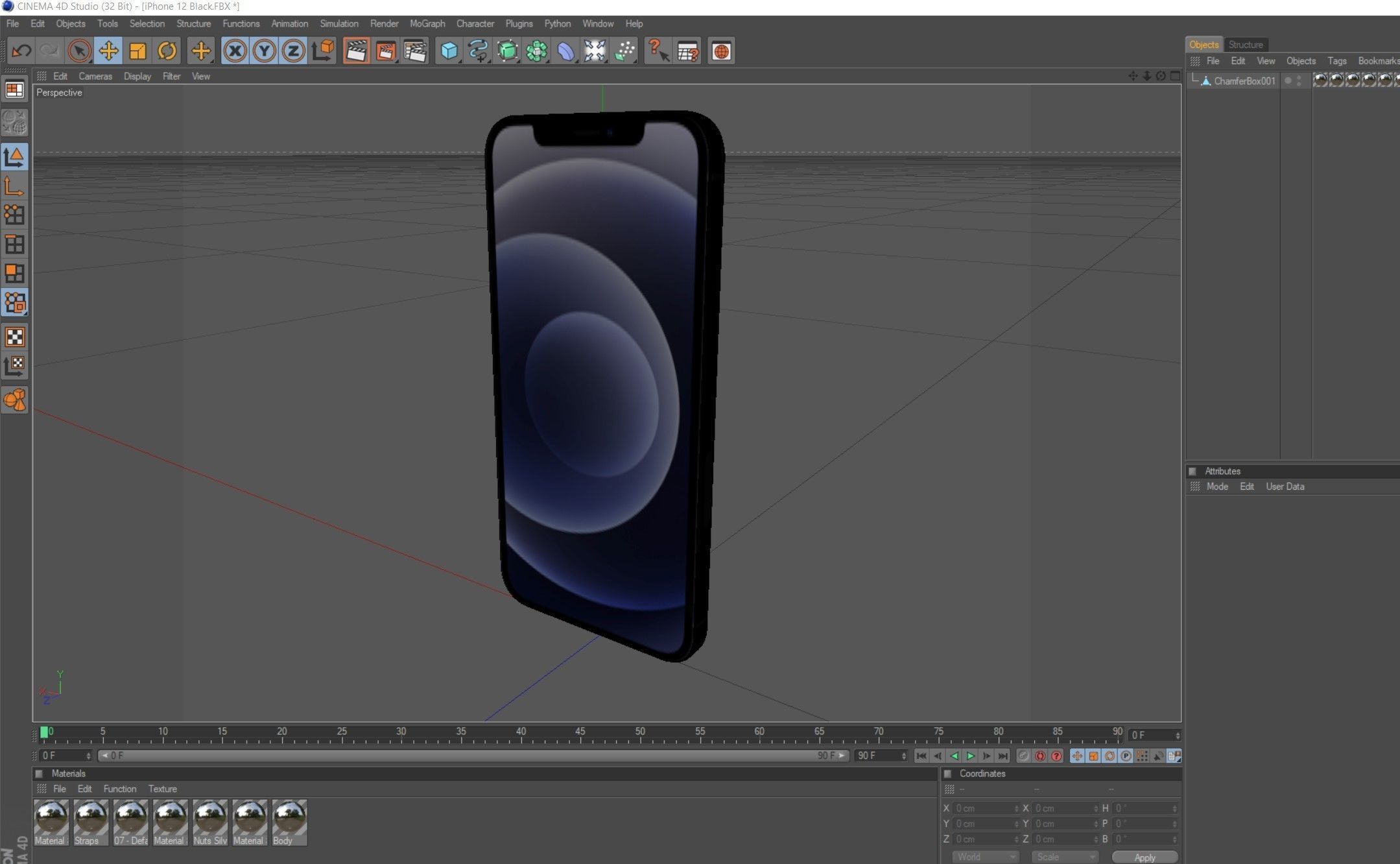 Apple iPhone 12 Black 3D model_18