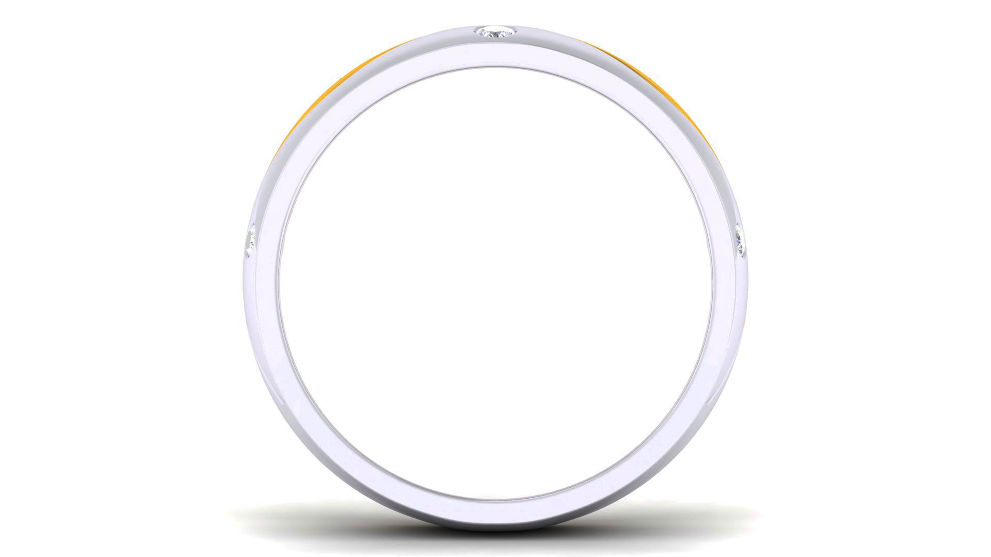 Couple Band Ring 3dm render detail  3D print model_4