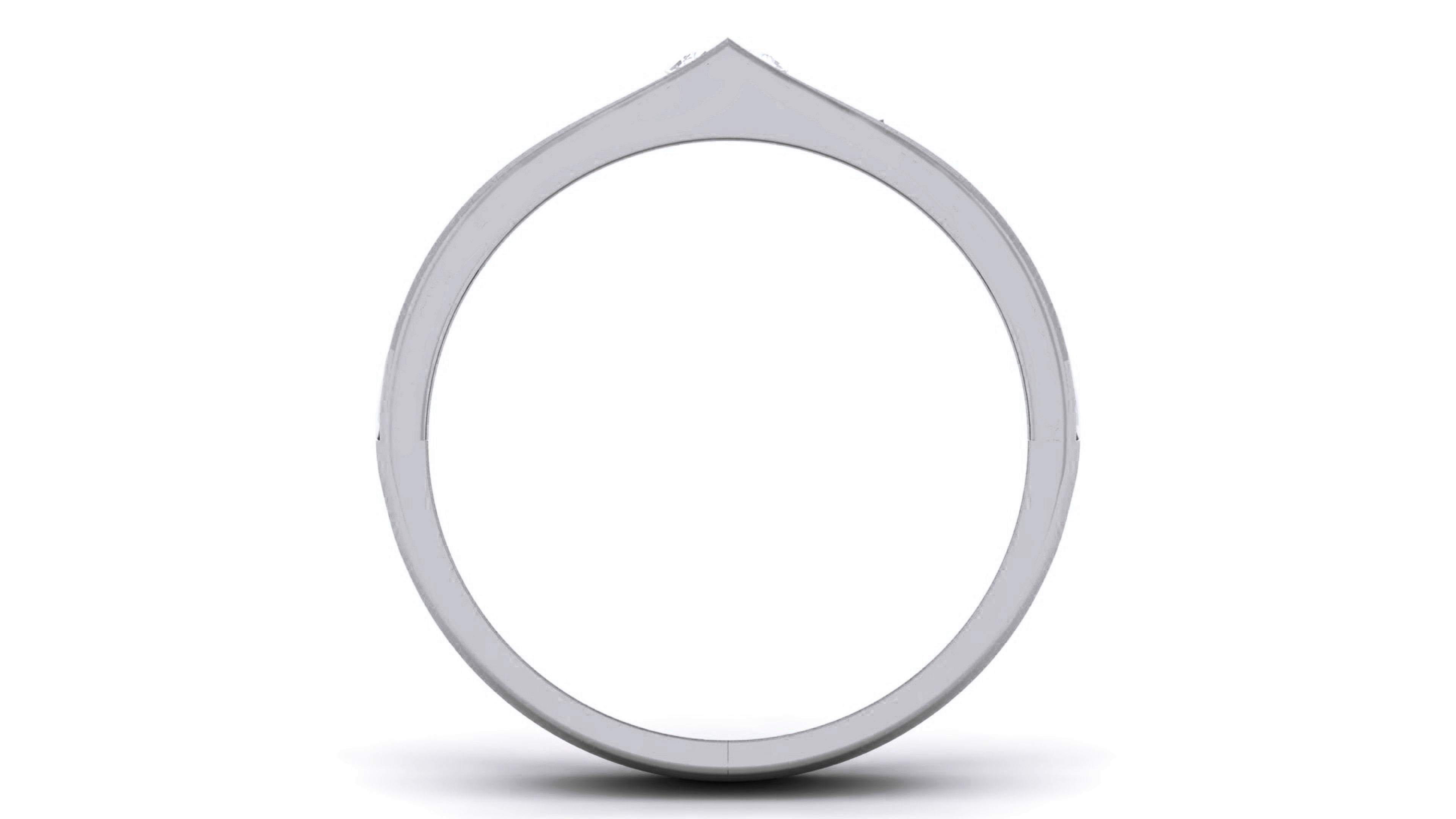 Couple Band Ring 3dm render detail  3D print model_4