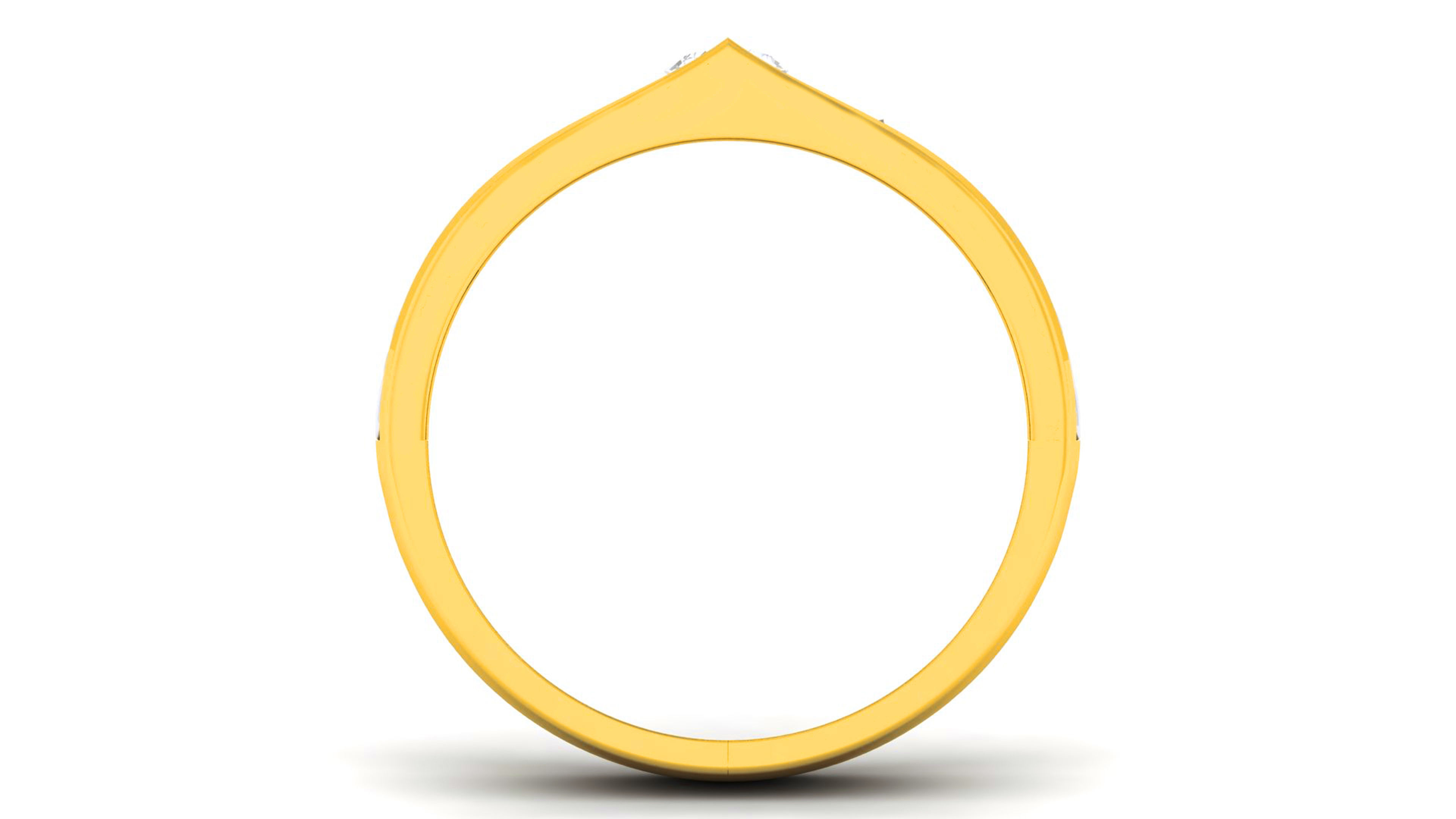 Couple Band Ring 3dm render detail  3D print model_5