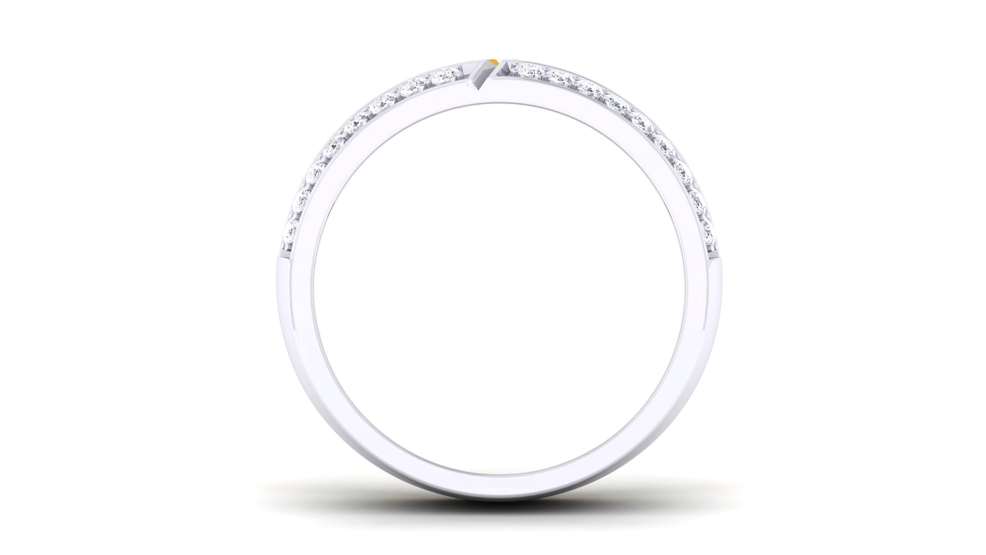 Couple Band Ring 3dm render detail 3D print model_16