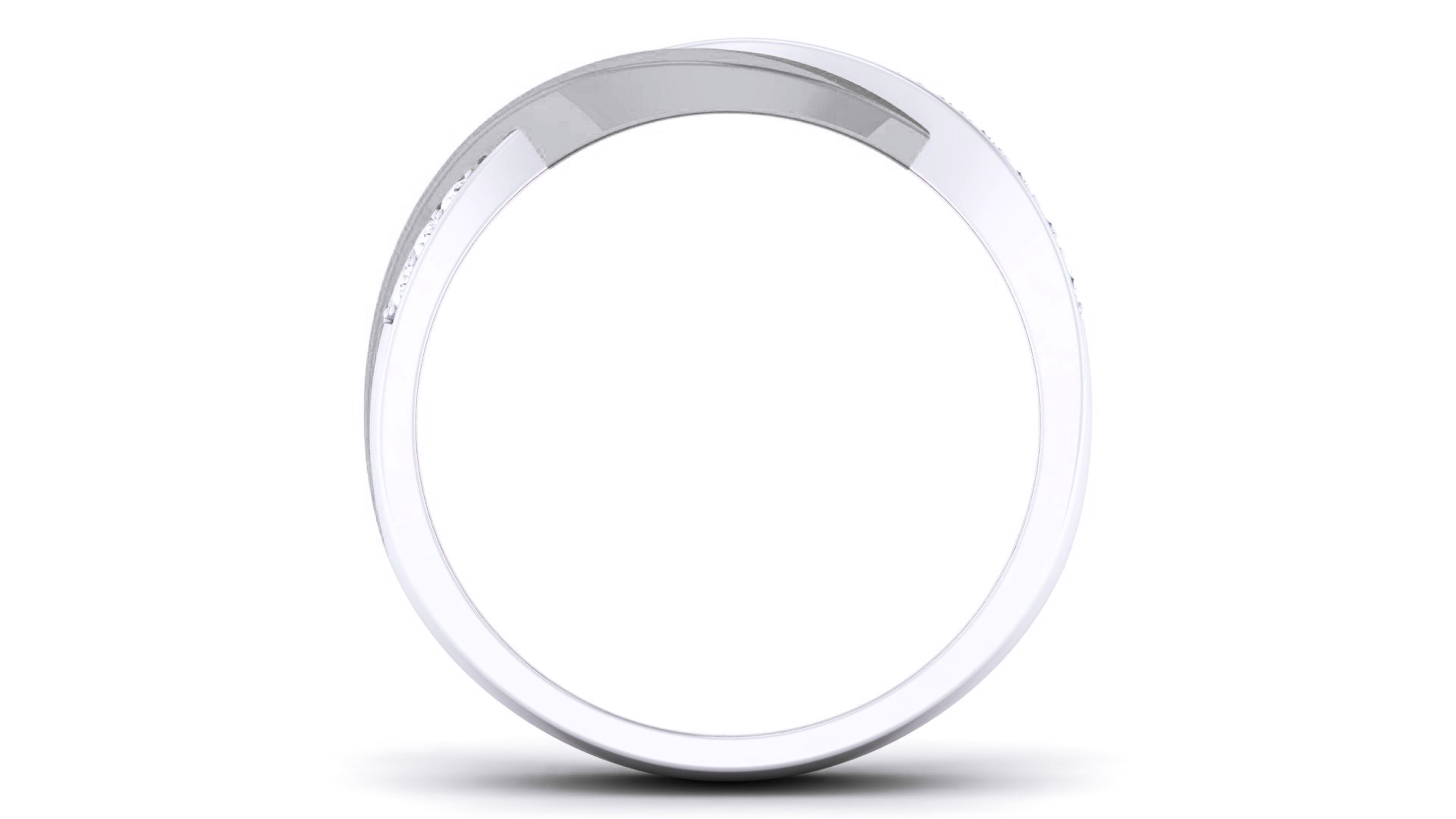 Couple Band Ring 3dm render detail 3D print model_5