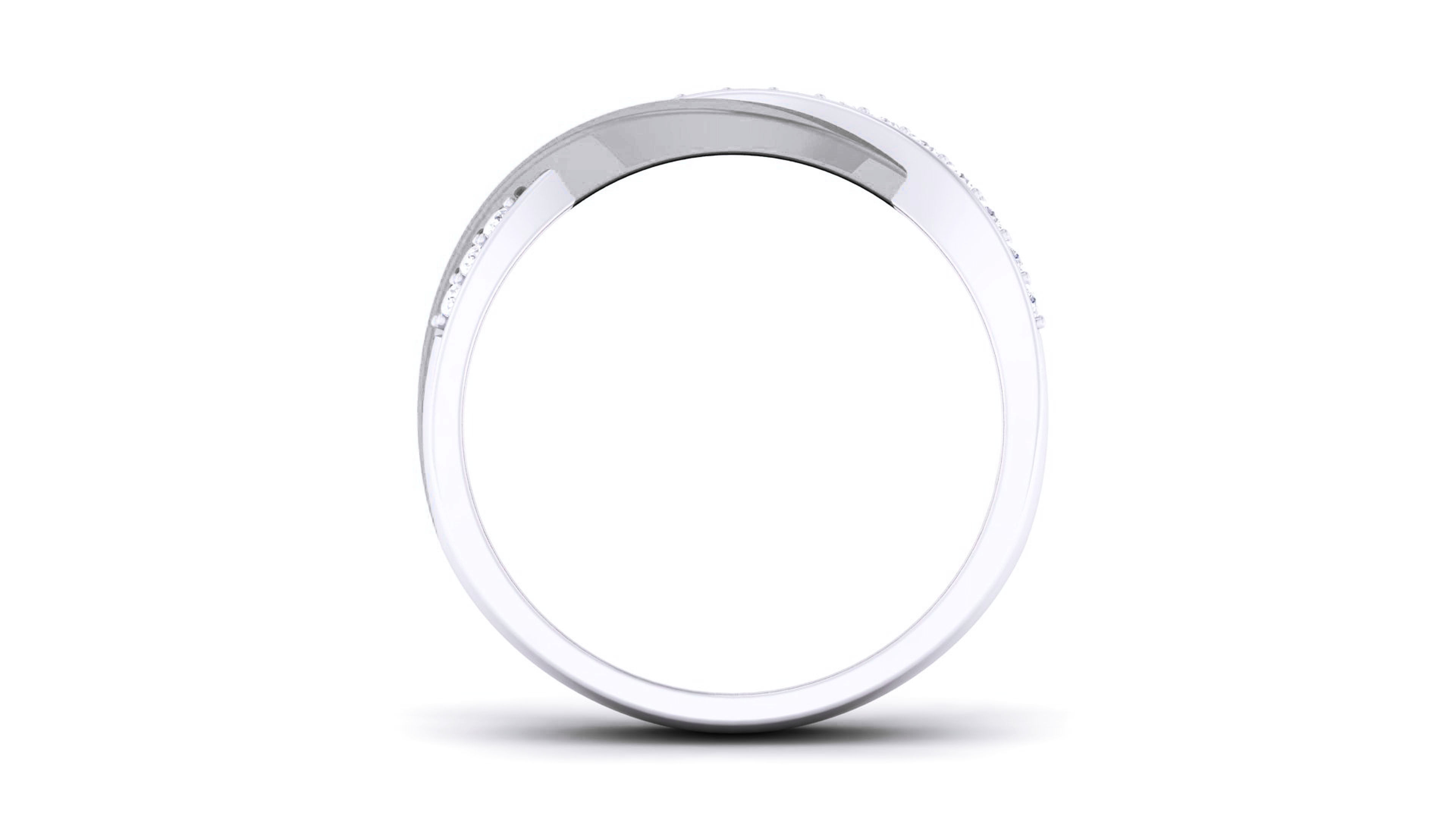 Couple Band Ring 3dm render detail 3D print model_16