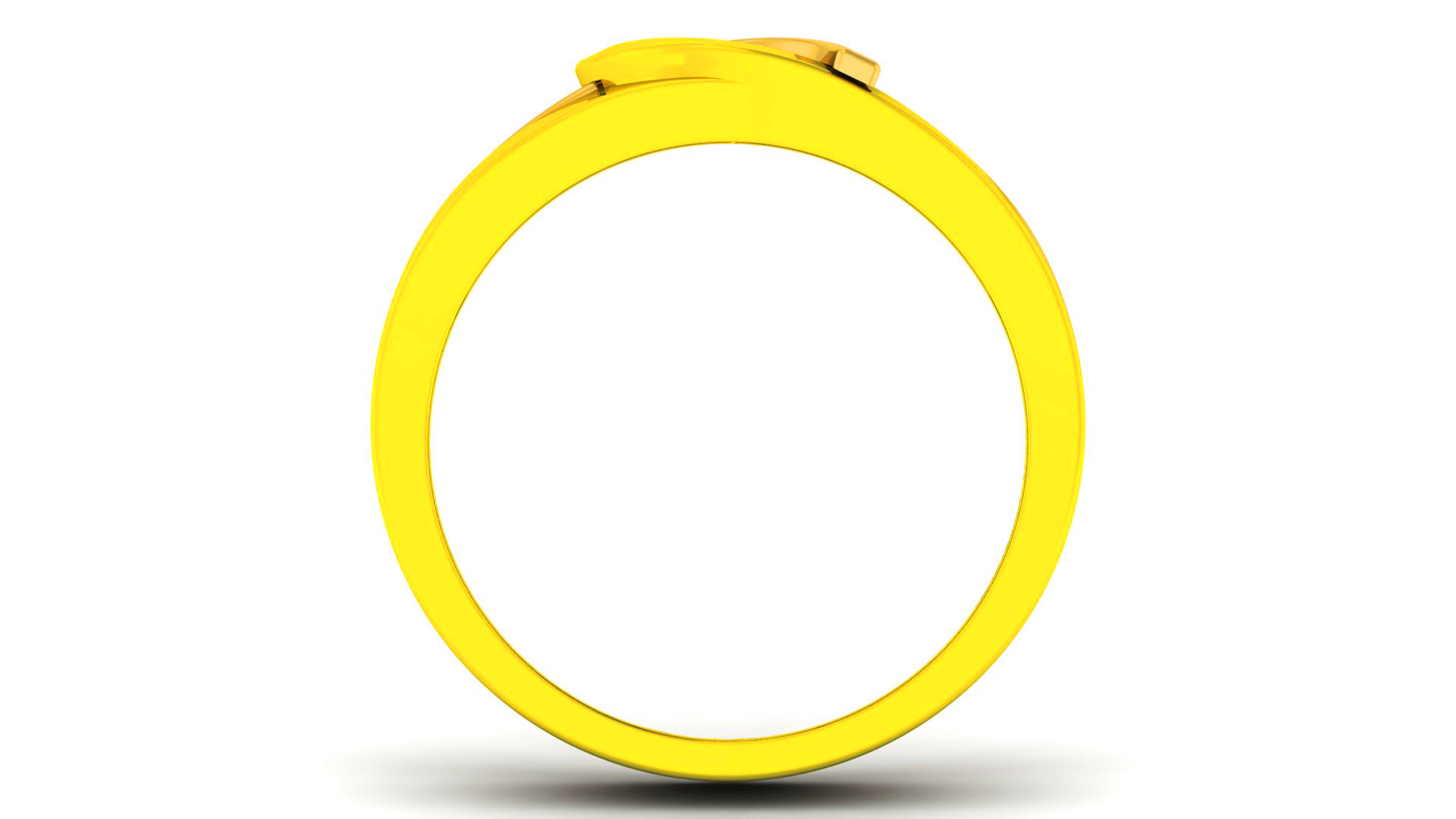 Couple Band Ring 3dm render detail  3D print model_4