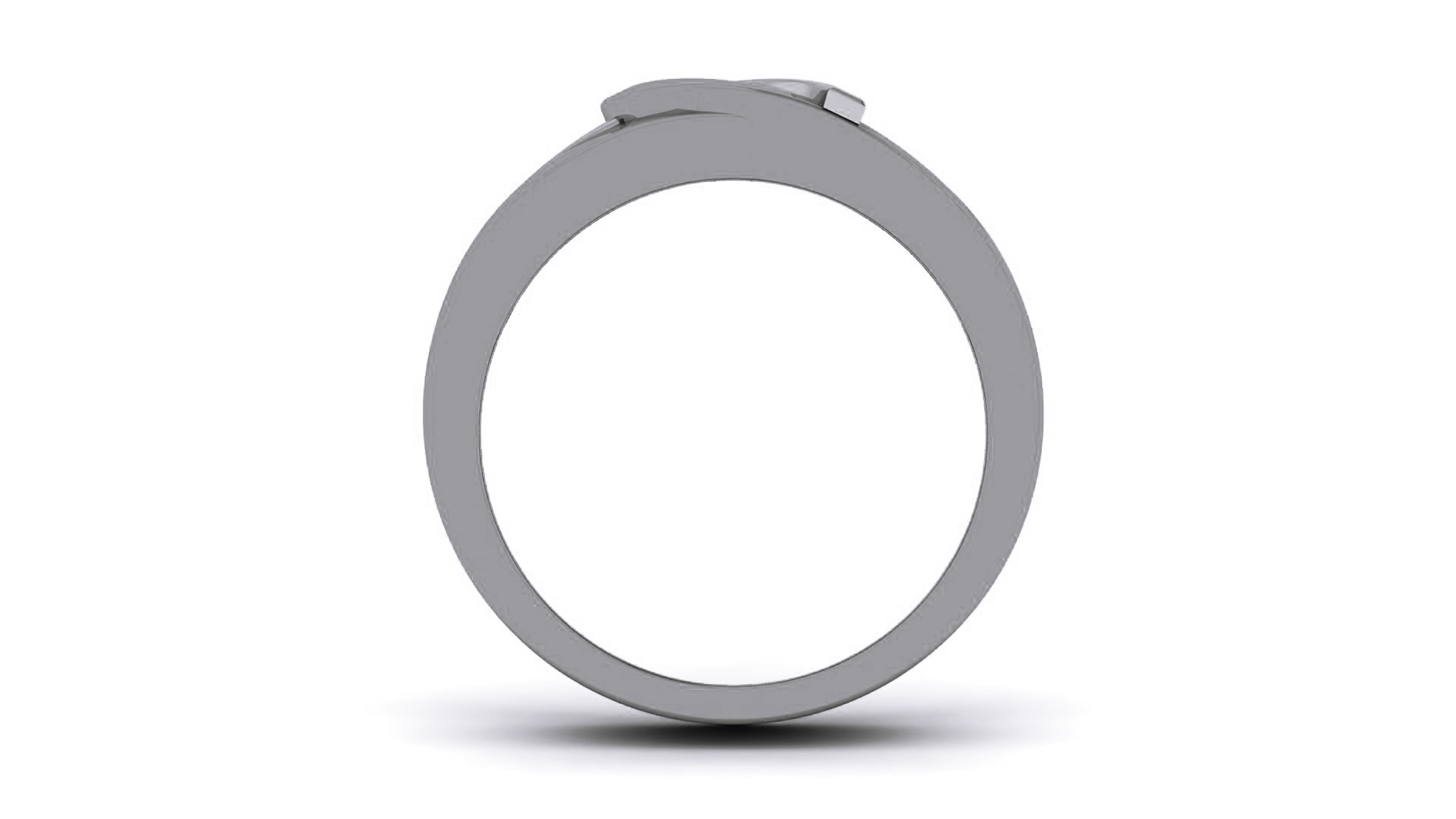 Couple Band Ring 3dm render detail  3D print model_16