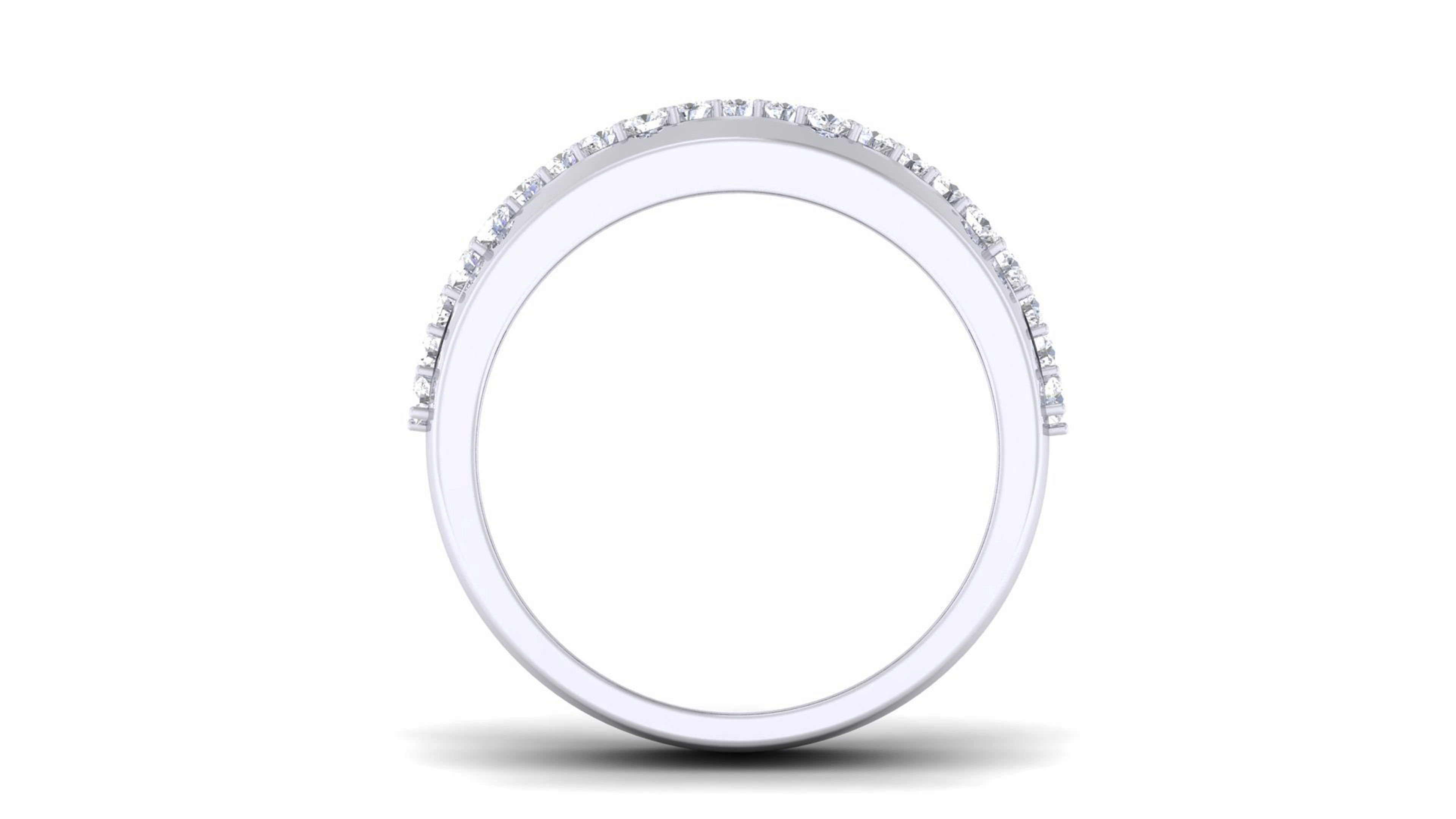 Couple Band Ring 3dm render detail  3D print model_6