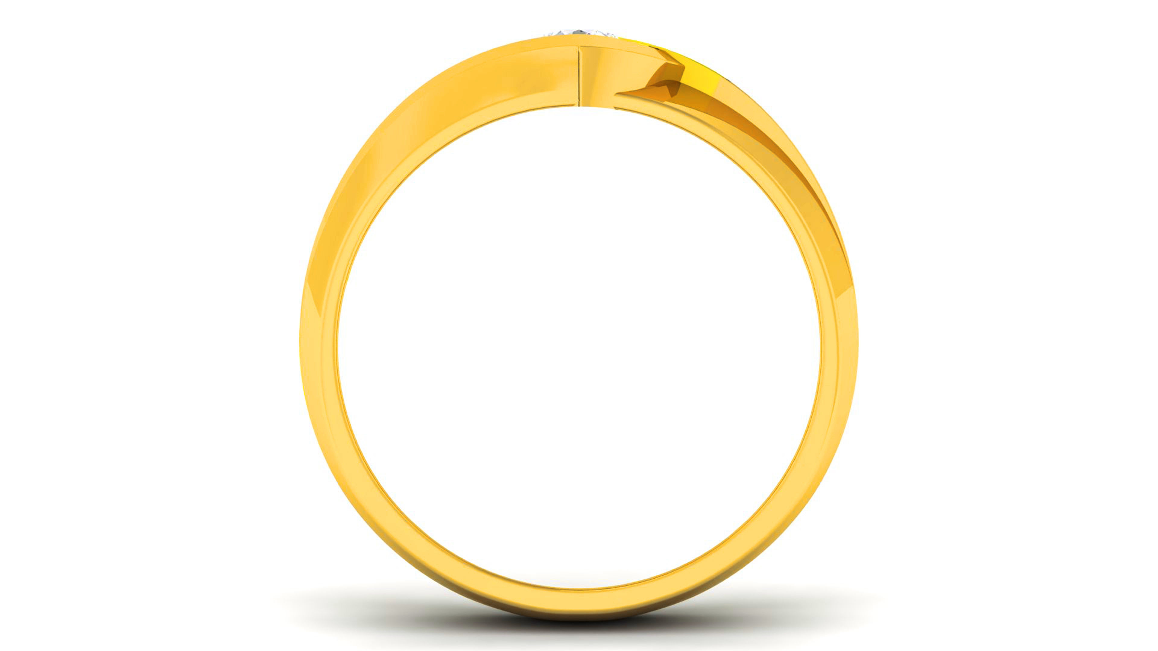 Couple Band Ring 3dm render detail  3D print model_4