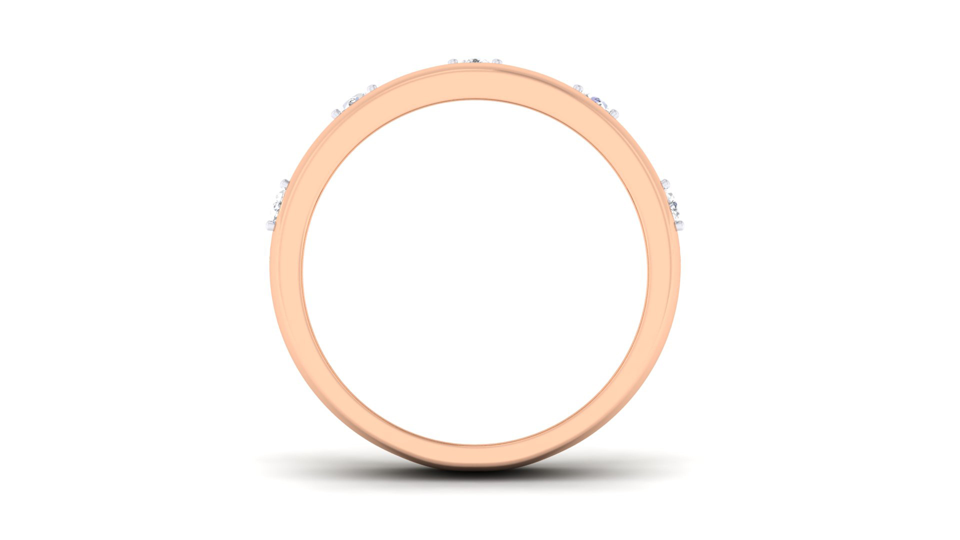 Couple Band Ring 3dm render detail  3D print model_14