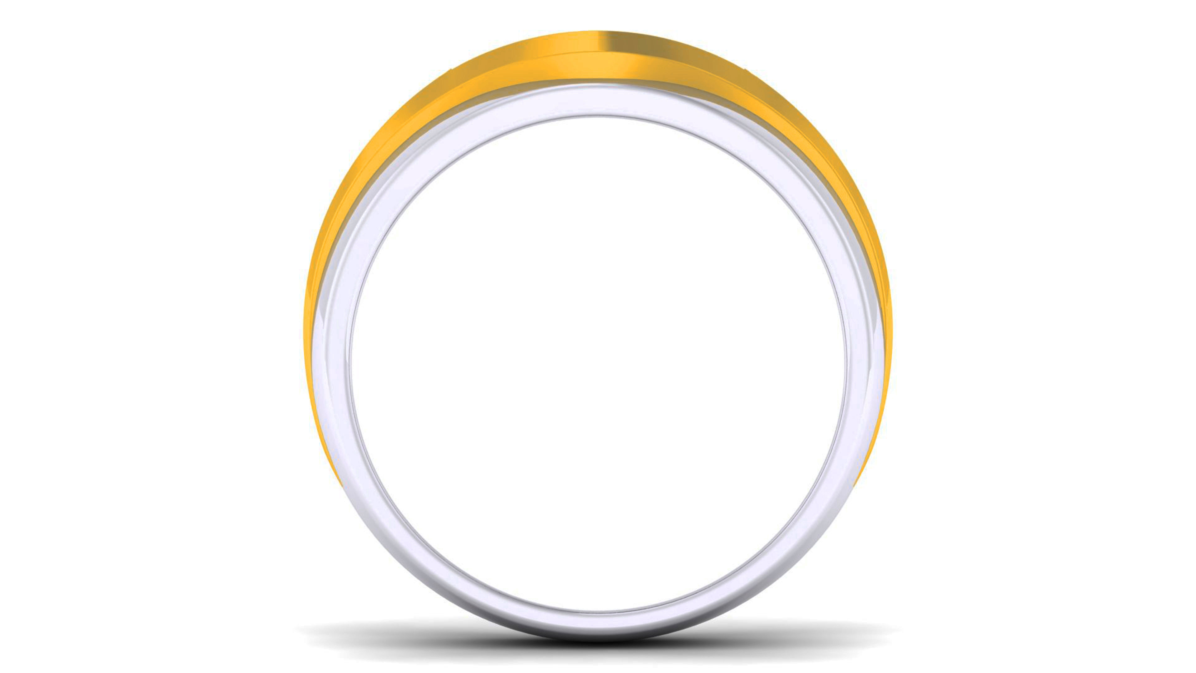 Couple Band Ring 3dm render detail  3D print model_5