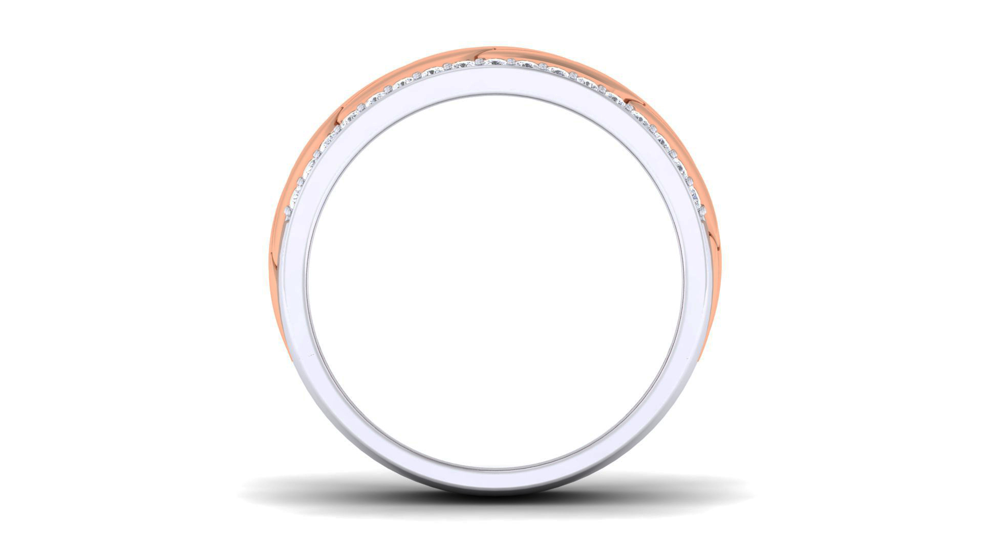 Couple Band Ring 3dm render detail  3D print model_14