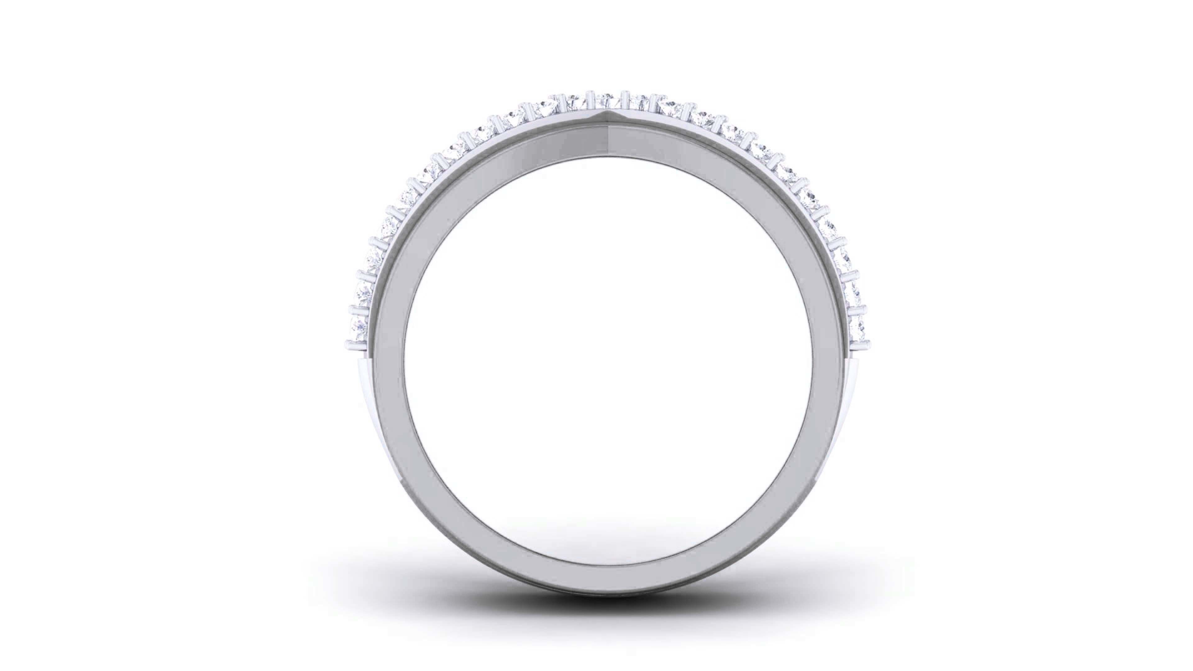 Couple Band Ring 3dm render detail  3D print model_16