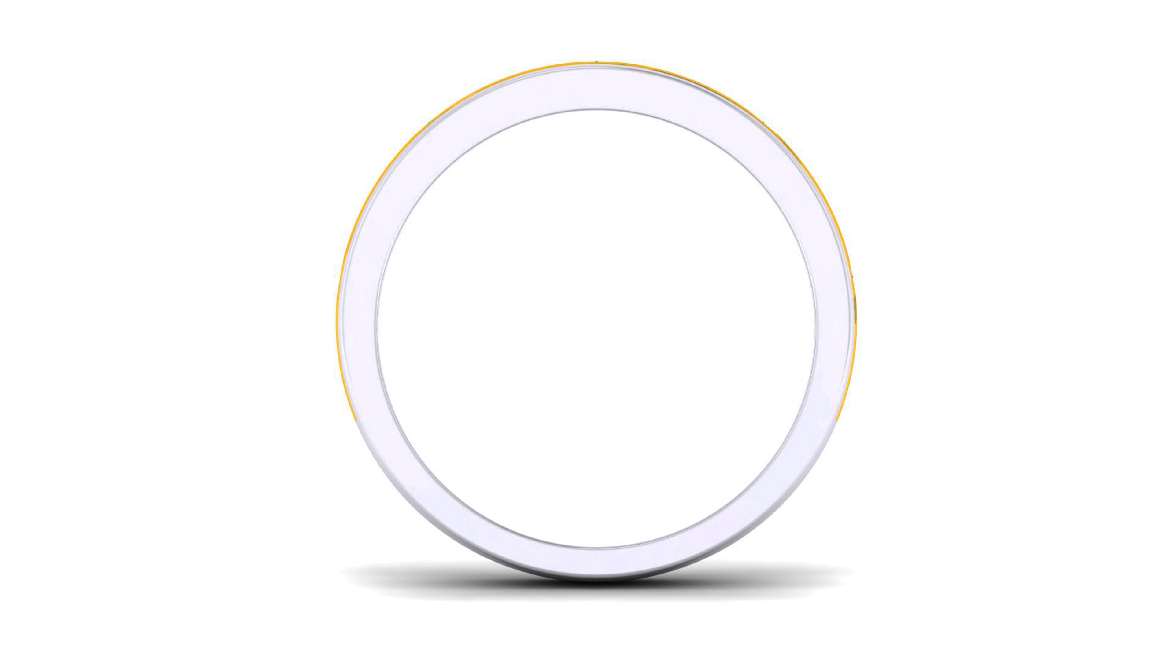 Couple Band Ring 3dm render detail  3D print model_15