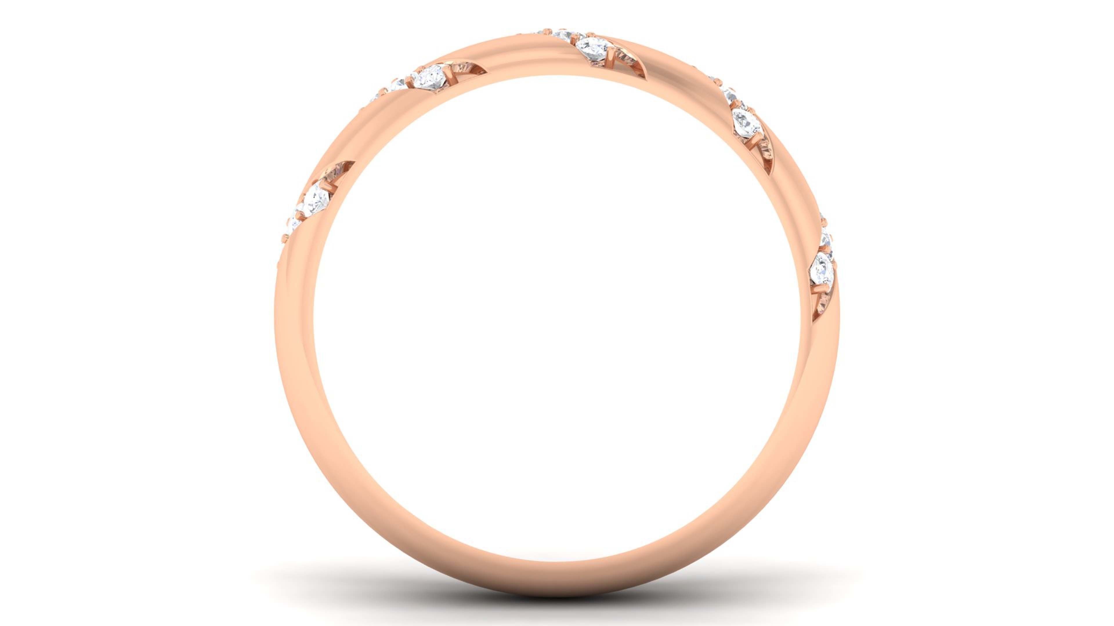 Couple Band Ring 3dm render detail  3D print model_3