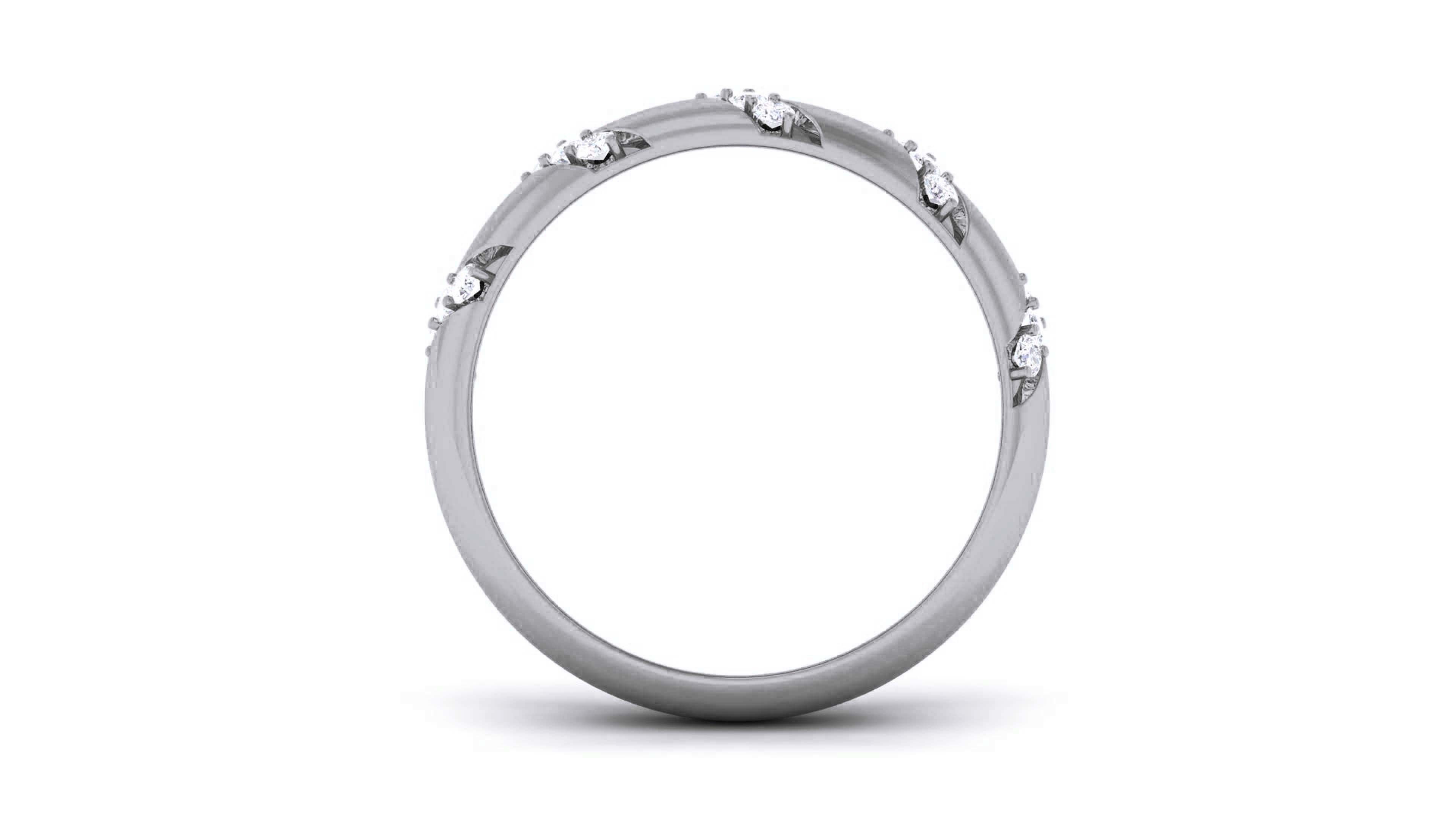 Couple Band Ring 3dm render detail  3D print model_16