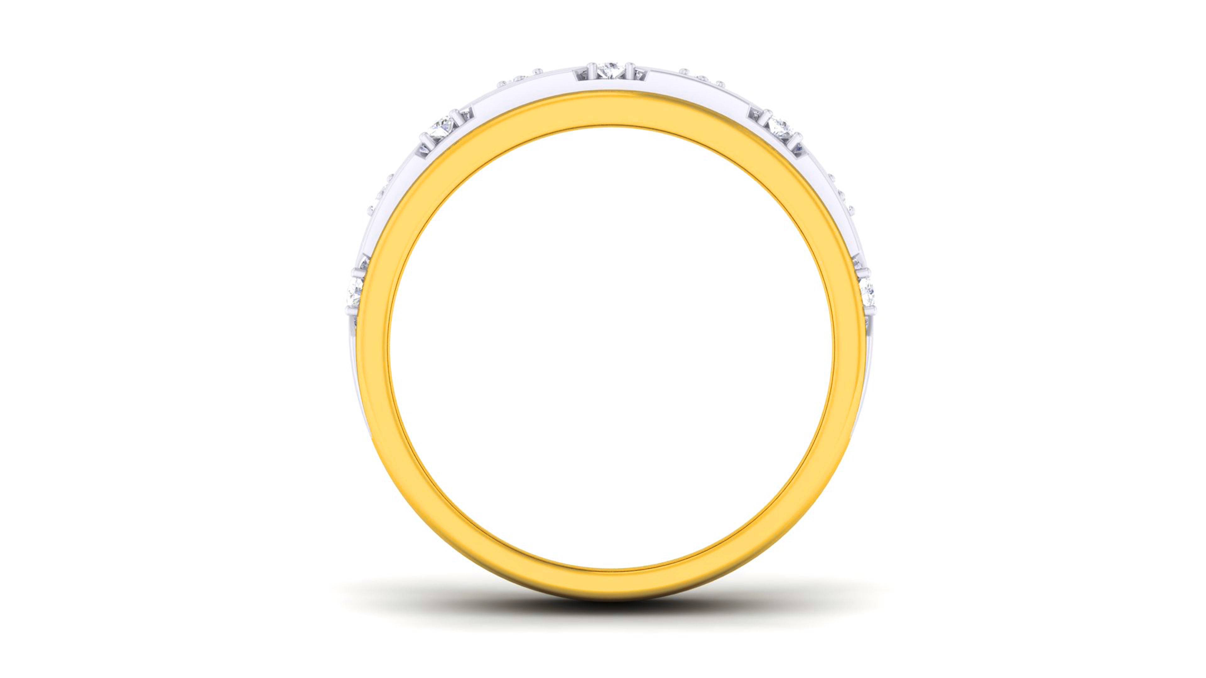 Couple Band Ring 3dm render detail  3D print model_15