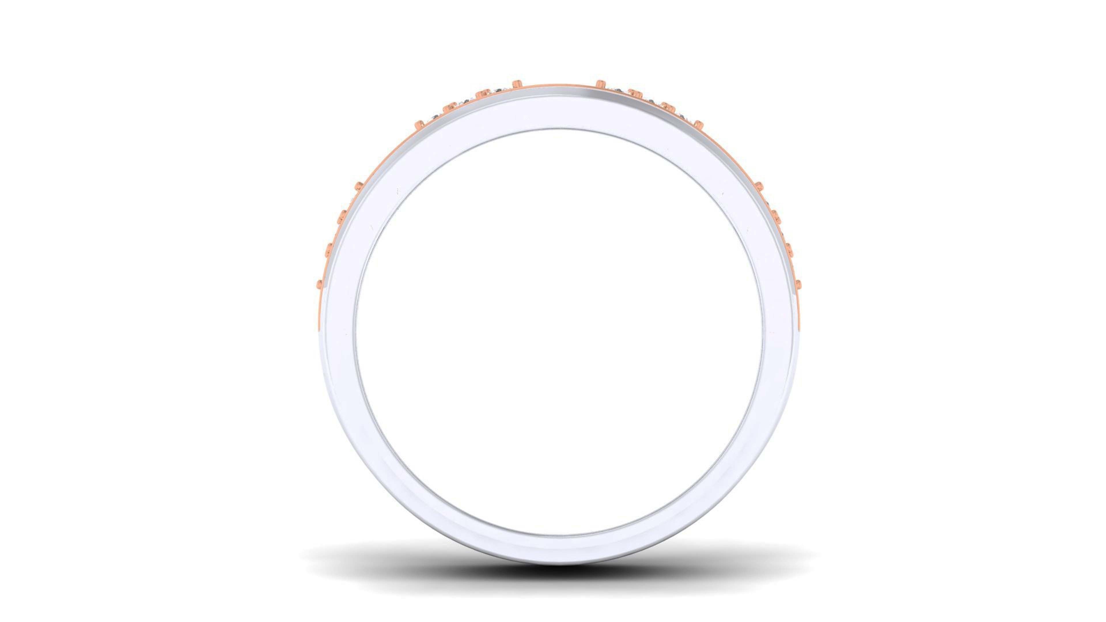 Couple Band Ring 3dm render detail  3D print model_14