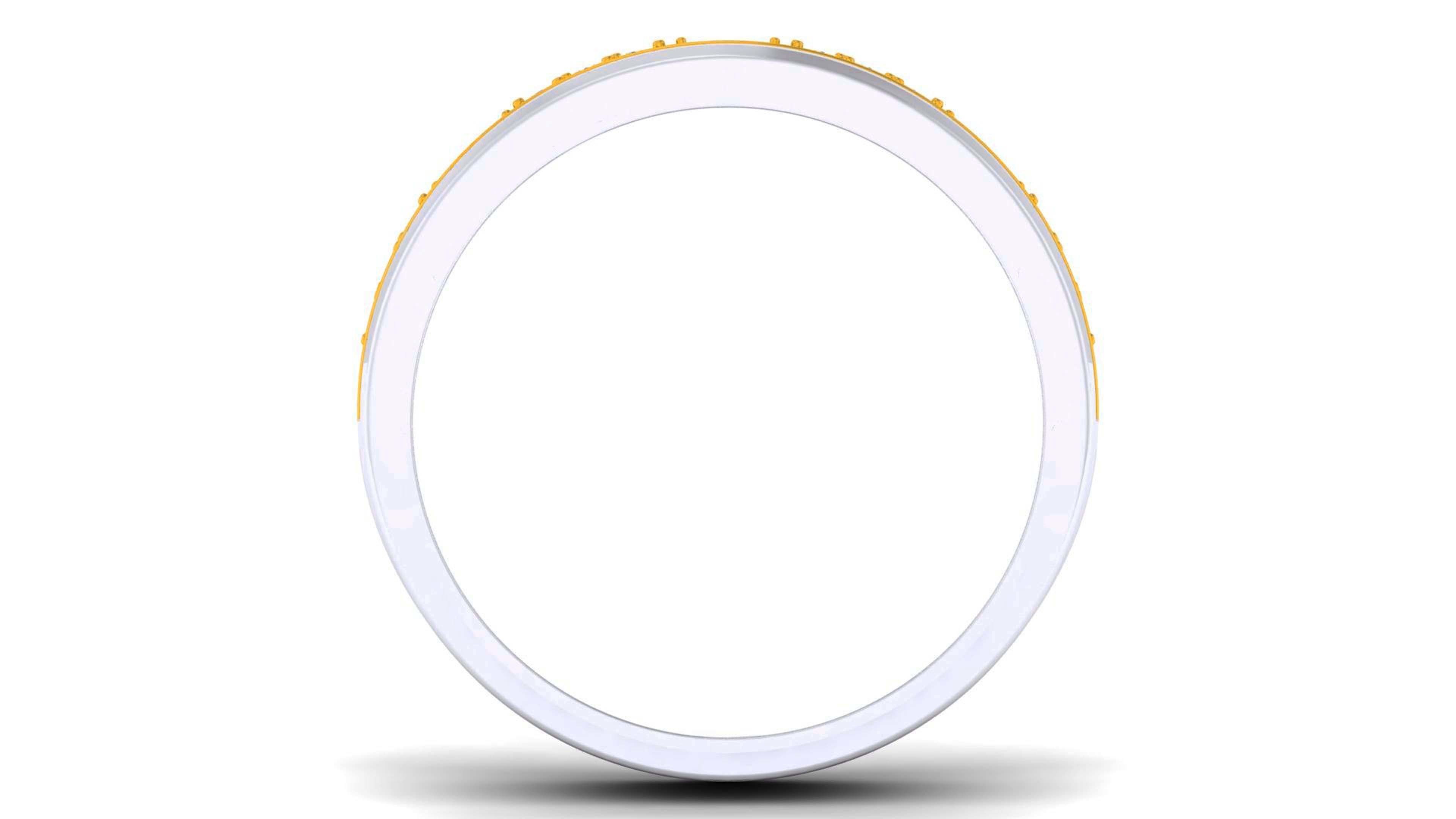 Couple Band Ring 3dm render detail  3D print model_4