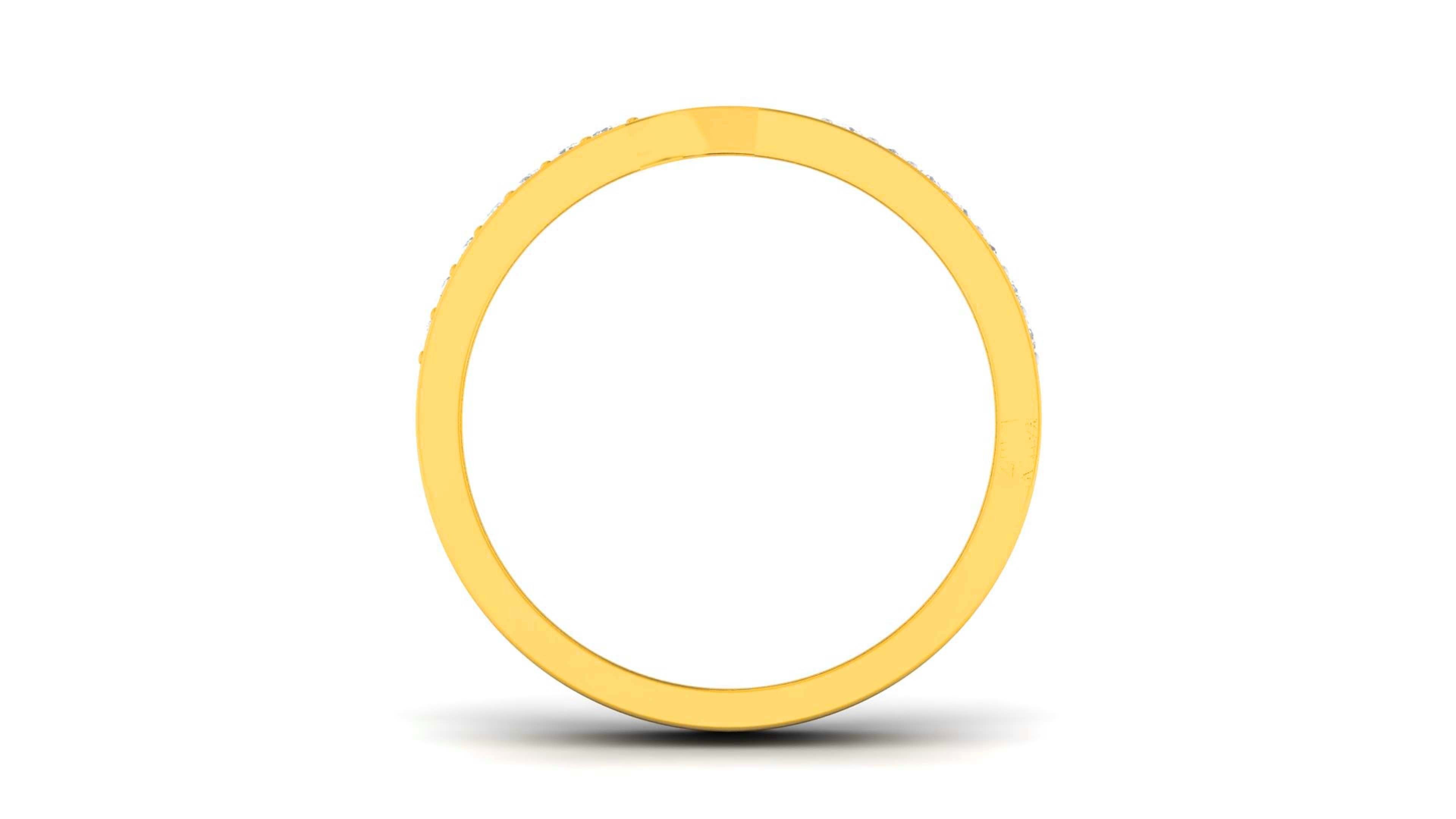 Couple Band Ring 3dm render detail  3D print model_15