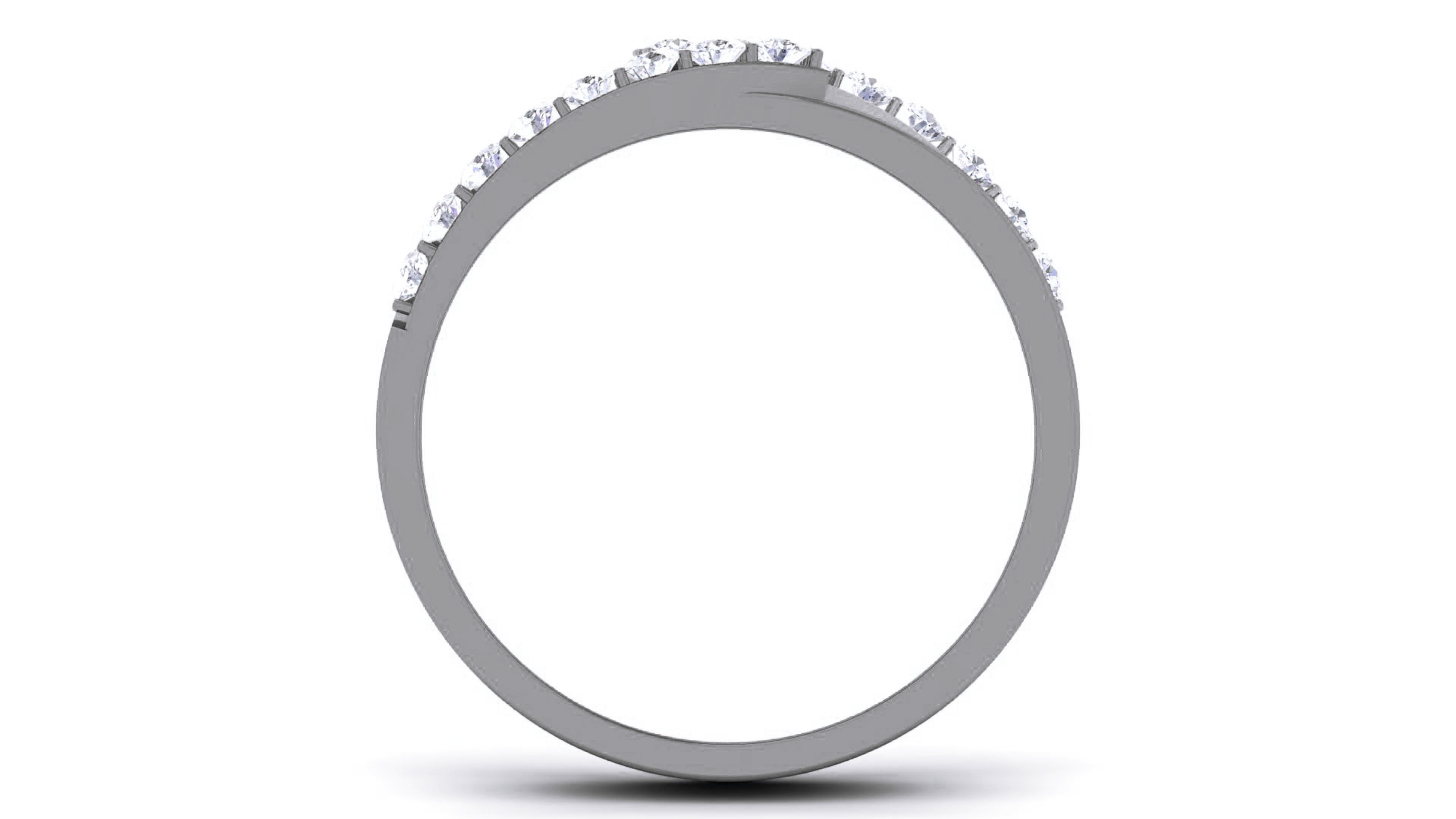 Couple Band Ring 3dm render detail  3D print model_5