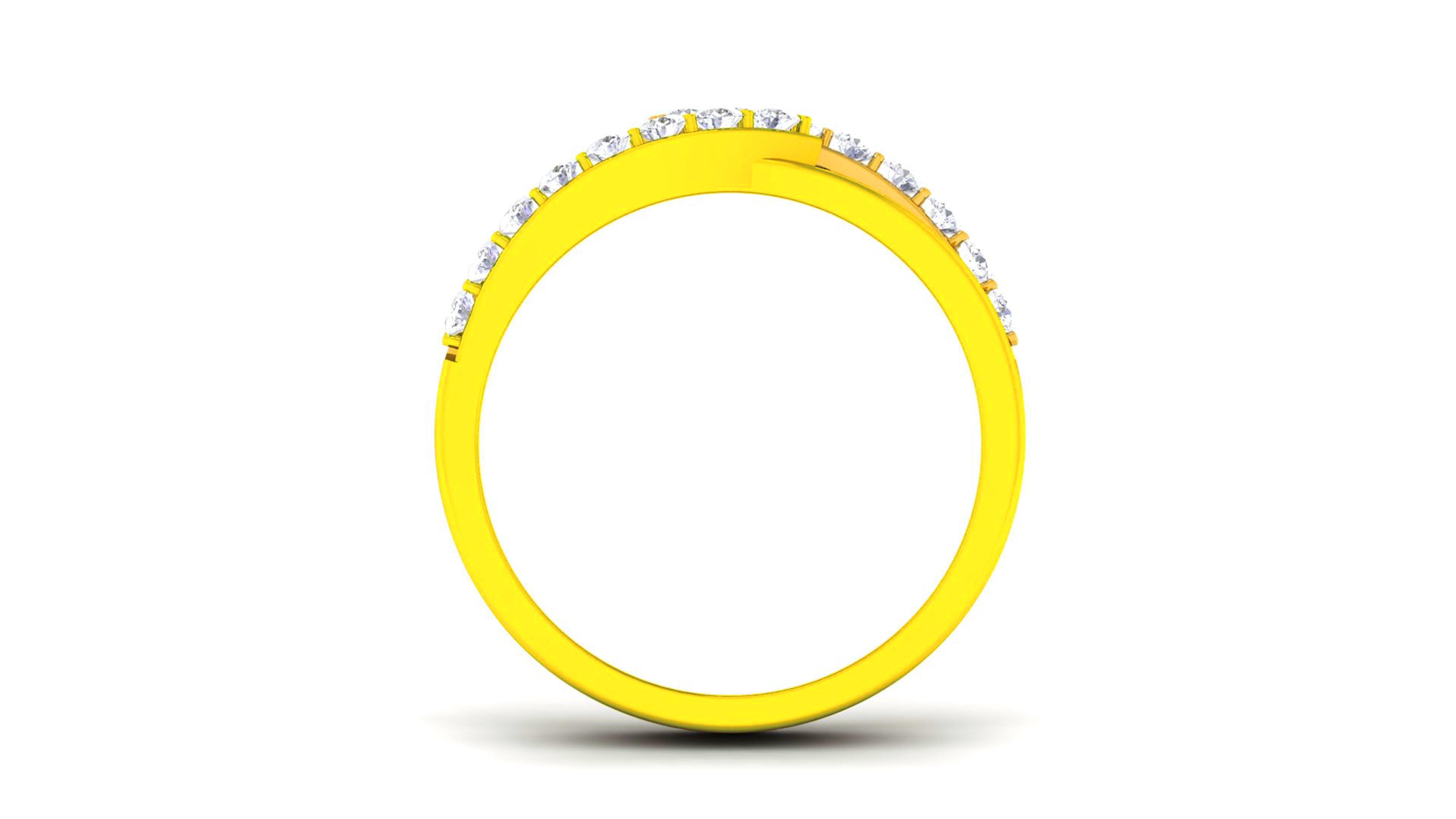 Couple Band Ring 3dm render detail  3D print model_15