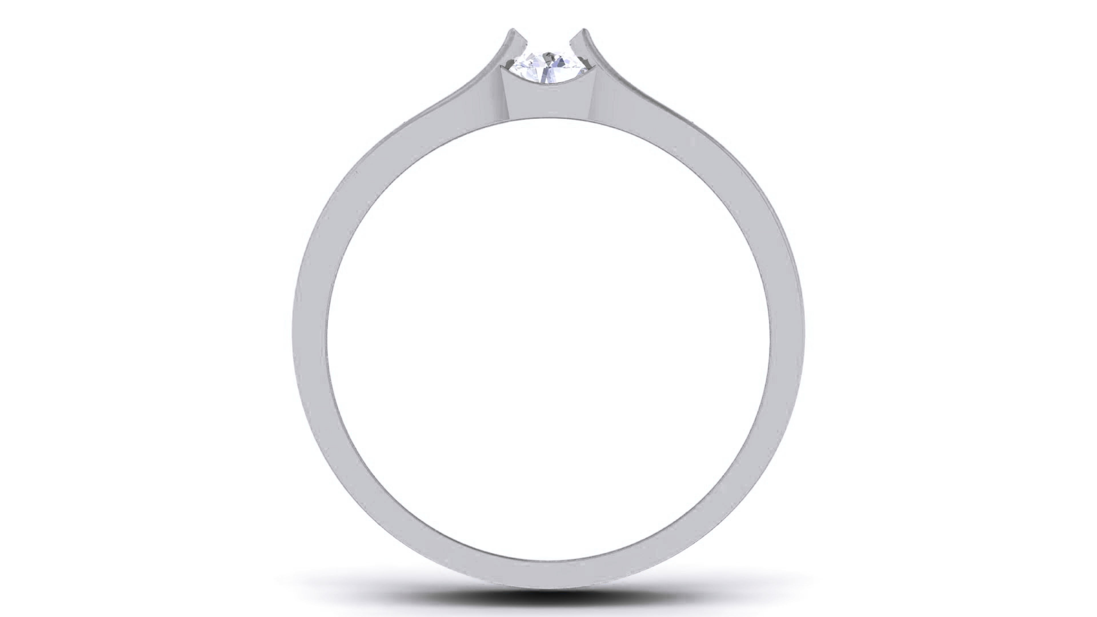 Couple Band Ring 3dm render detail  3D print model_5