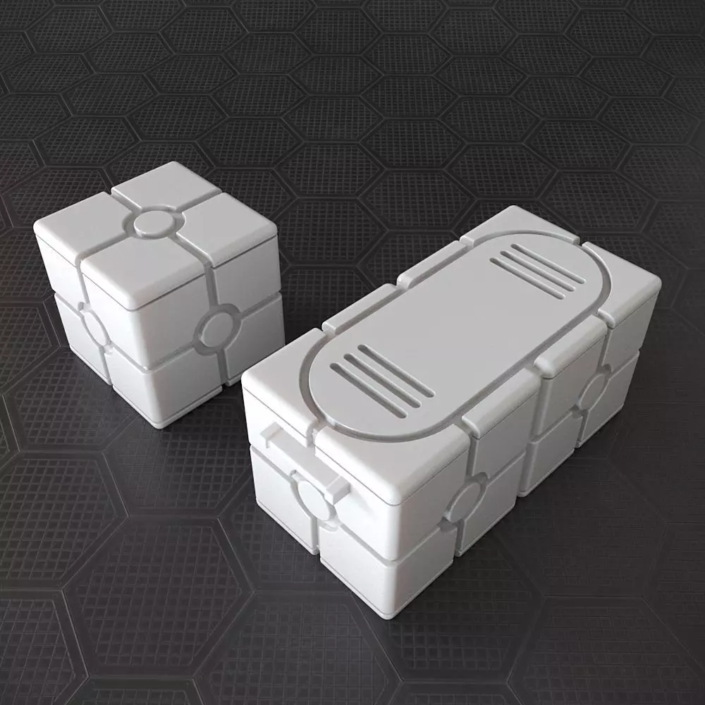 Star Wars Legion Terrain Cargo 01-02 3D print model